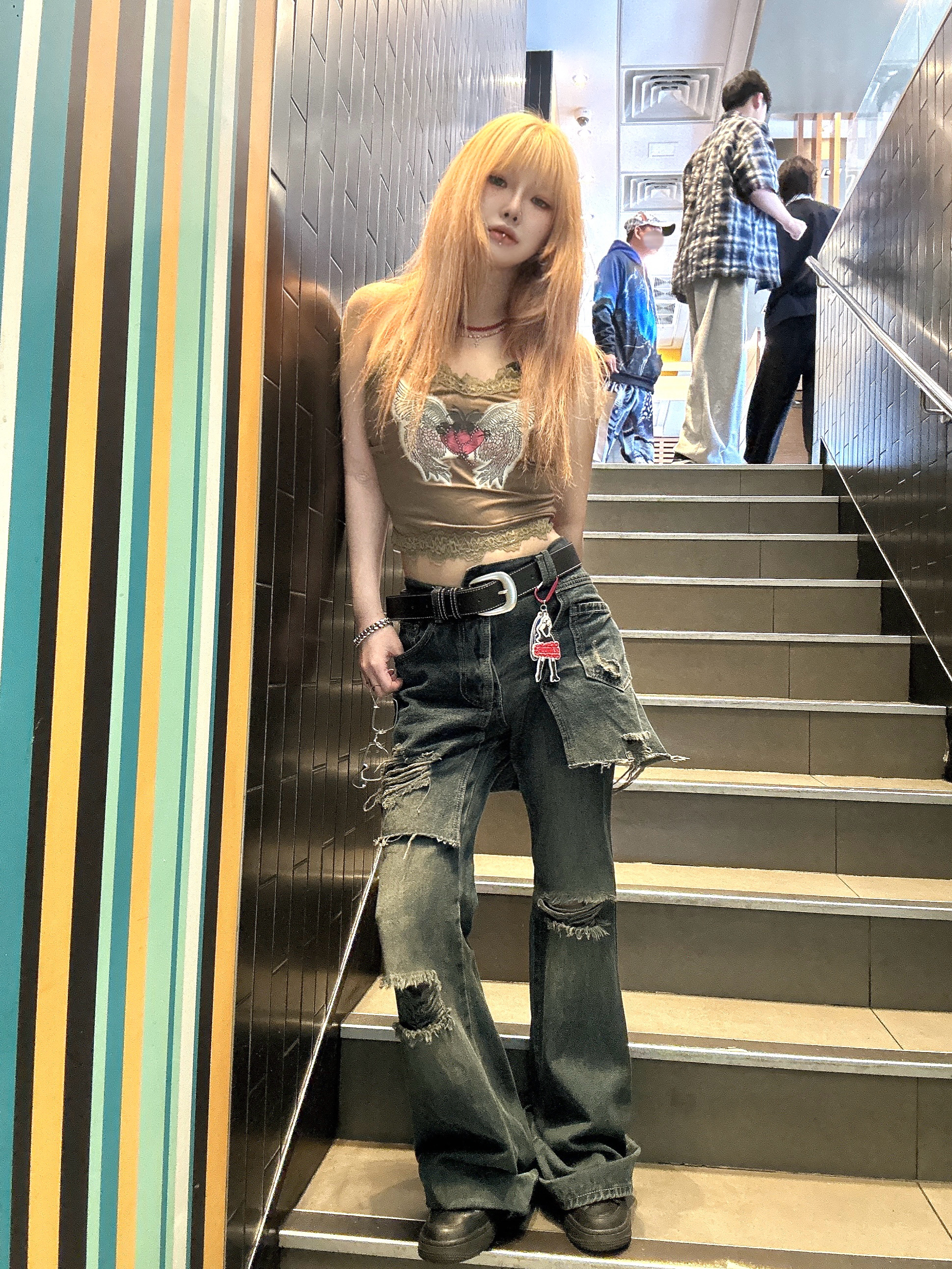 Hysteric Glamour Vixen Girl Key Holder Multi, Nike x Supreme Air Force 1 Low Black 착용 스타일