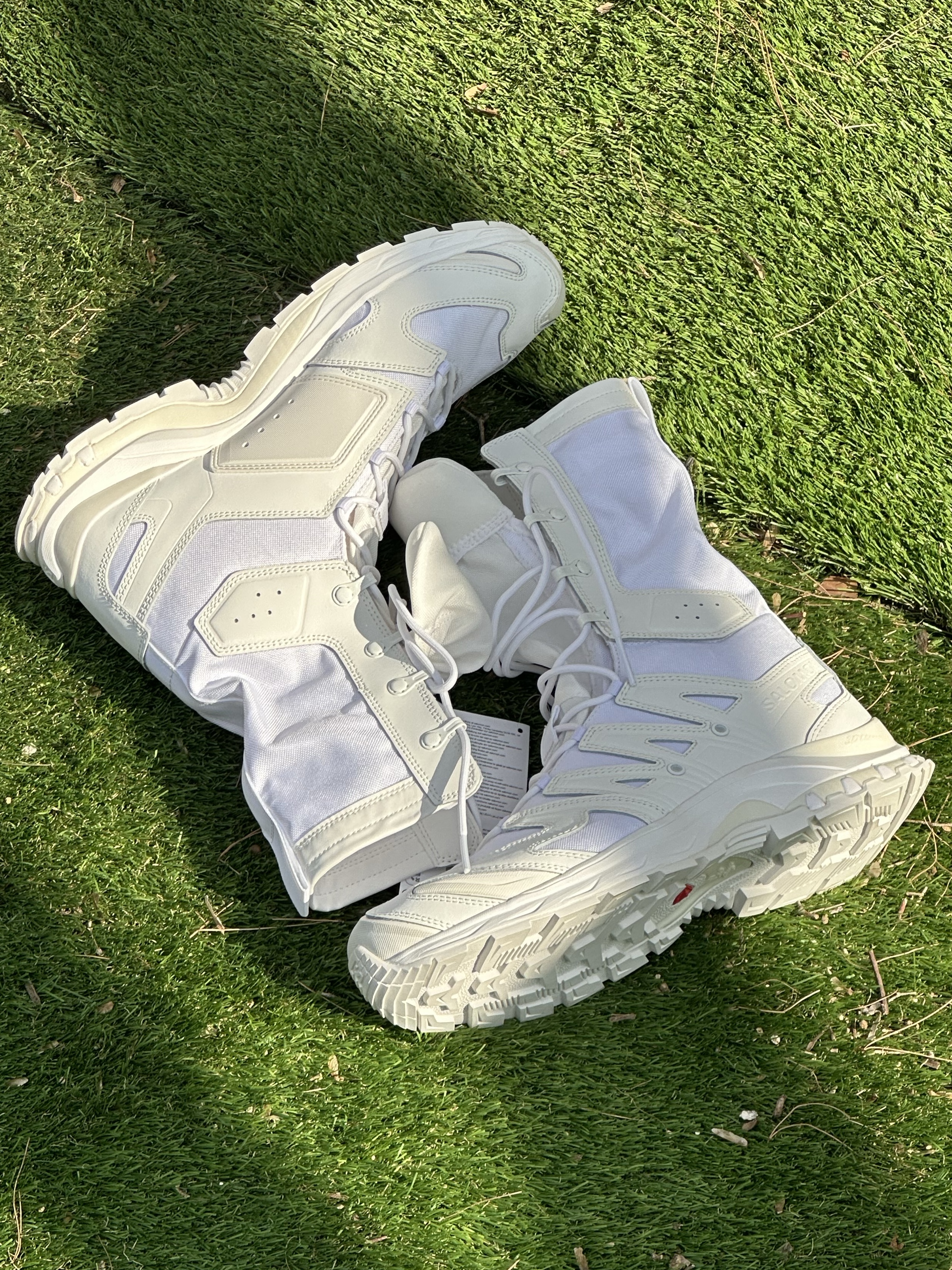 Salomon x Rier XA Jungle White 착용 스타일 - 3