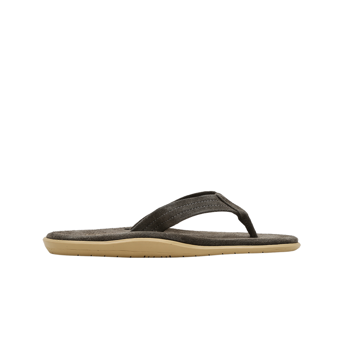 아일랜드 슬리퍼 남여공용 차콜 그레이 클래식 스웨이드 Y 슬라이드(Island Slipper Unisex Charcoal Grey Classic Suede Y-Slide)