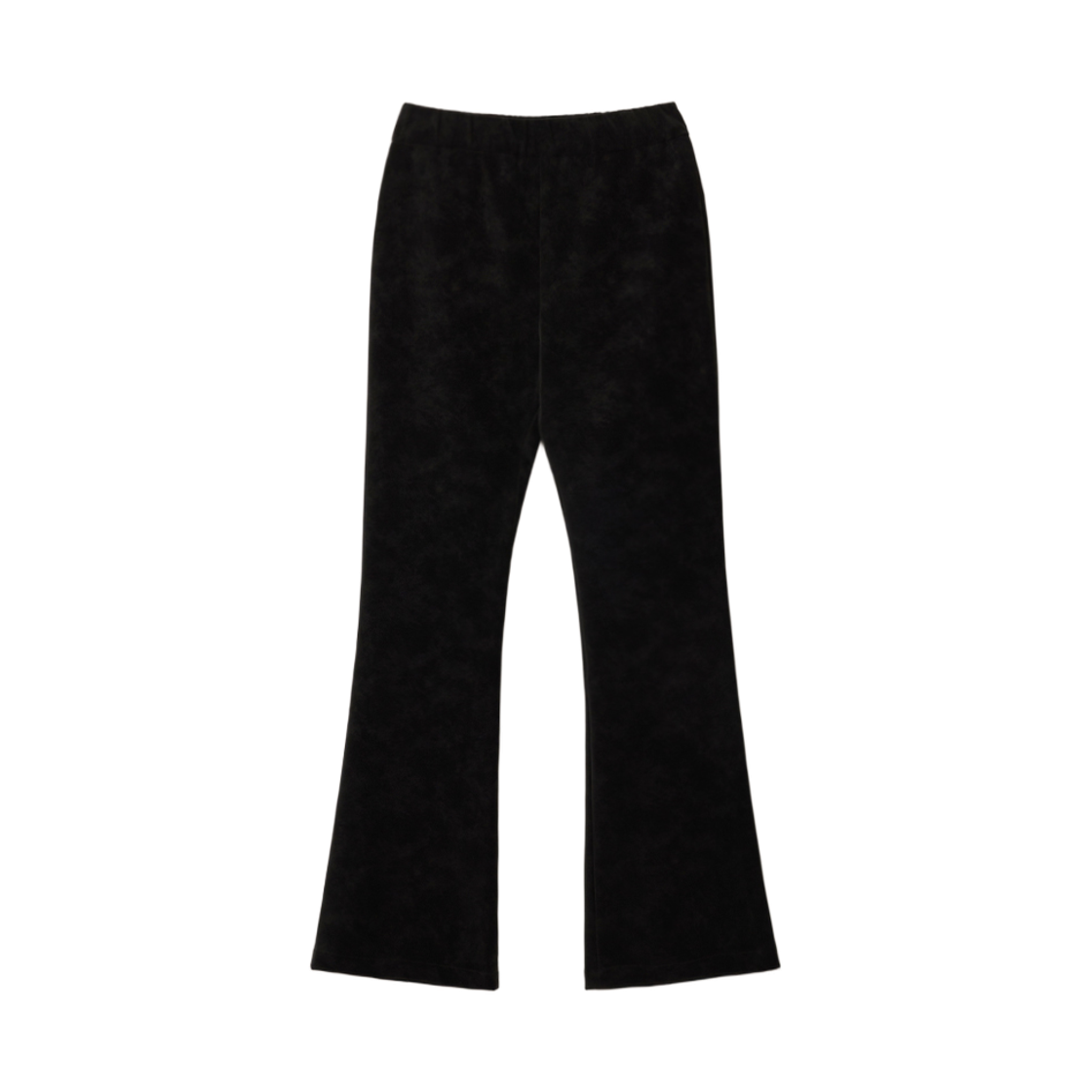 뮈르뮈르 오브 스웨이드 밴딩 부츠컷 팬츠 블랙(Murmure Obe Suede Banding Bootcut Pants Black) - 1