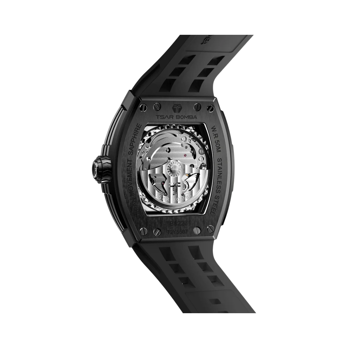 차르봄바 엘리멘탈 오토매틱 워치 TB8228A 블랙(Tsar Bomba Elemental Automatic Watch TB8228A Black) - 2