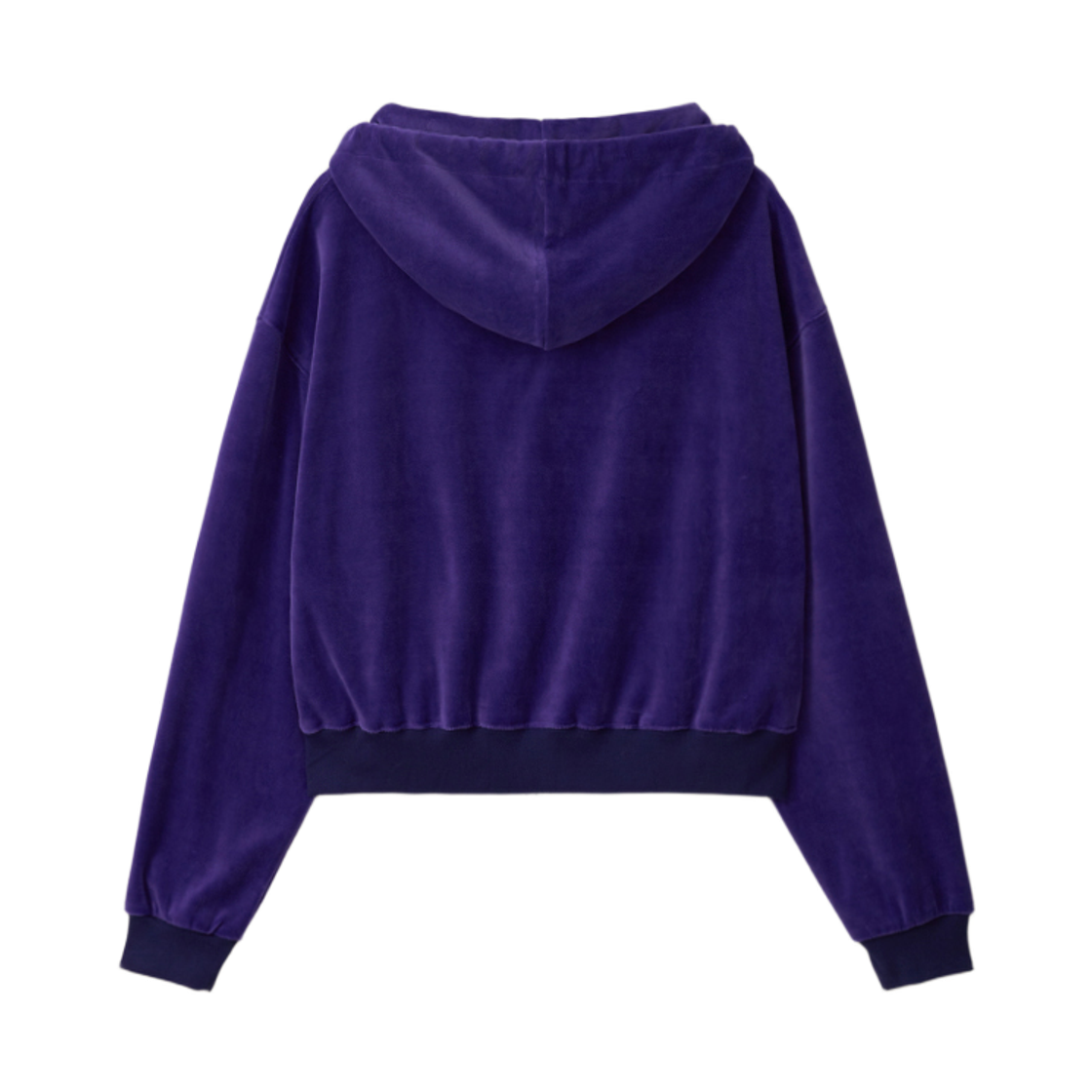 뮈르뮈르 에덴 벨로아 집업 후디 퍼플(Murmure Eden Velour Zip-up Hoodie Purple) - 2