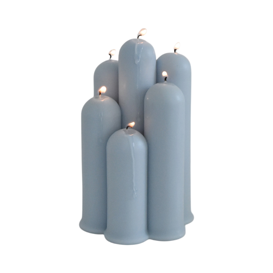 [라이터 증정] 허니플라밍고 튜브 스틱 캔들 멀티윅 (블루)([라이터 증정] HONEY FLAMINGO Tube Stick Candle Multi Wick (Blue)) - 2