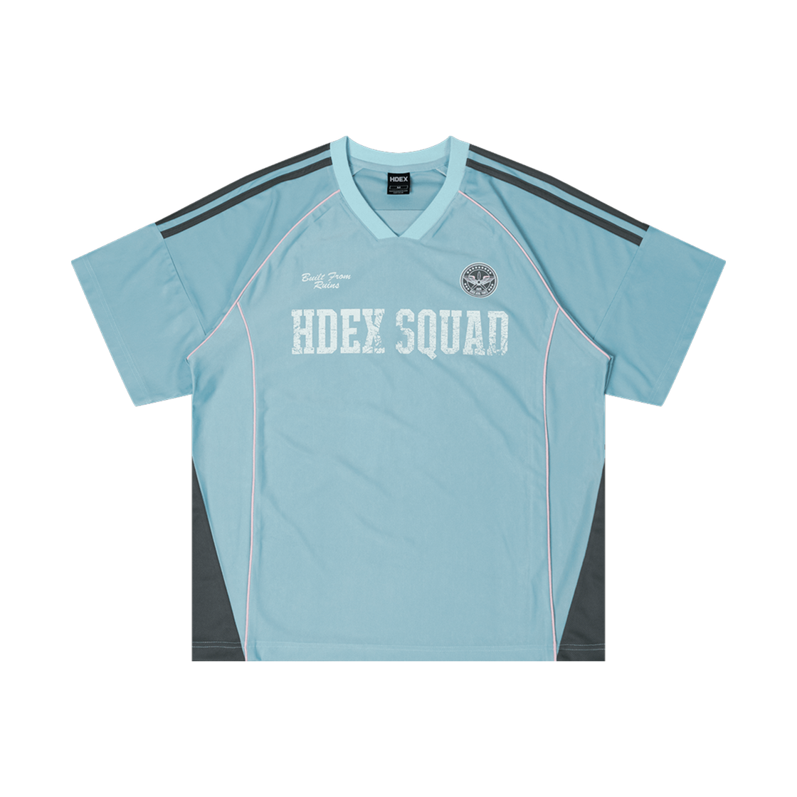 에이치덱스 스쿼드 넘버8 저지 숏 슬리브 우먼 스카이 블루(HDEX Squad Number 8 Jersey Short Sleeve W Sky Blue)