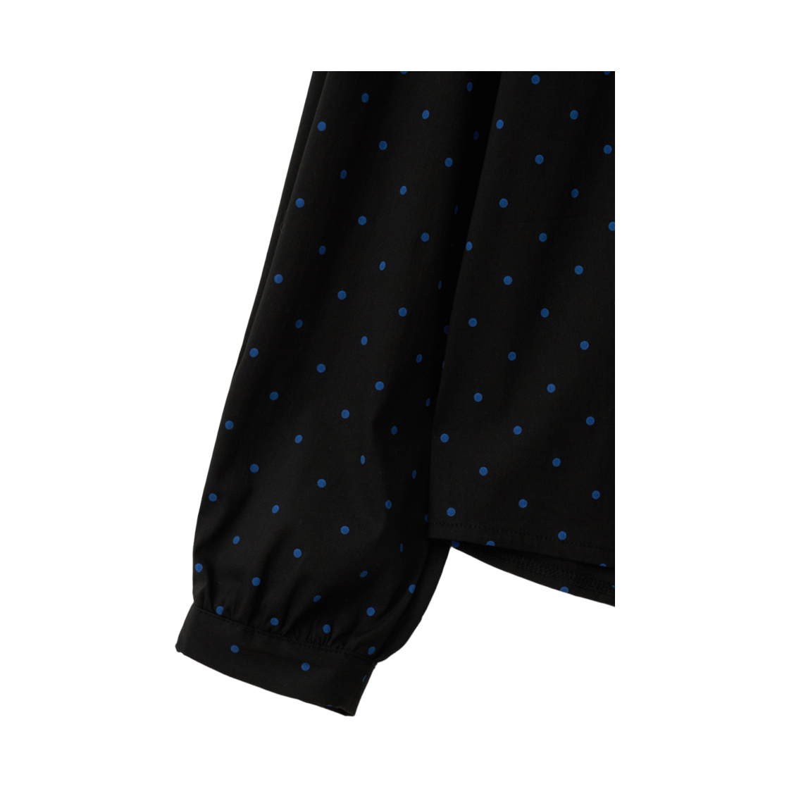 뮈르뮈르 콜마르 소매셔링 도트 블라우스(Murmure Colmar Sleeve Shirring Dot Blouse) - 4