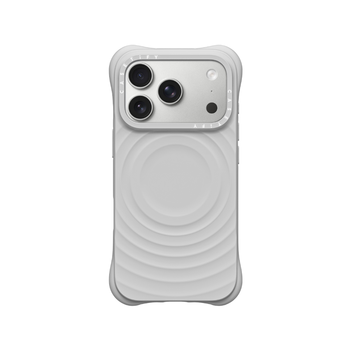 케이스티파이 에센셜 아이폰 리플 케이스 페블 그레이(Casetify Essentials iPhone Ripple Case Pebble Grey) - 2