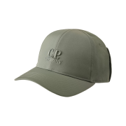 C.P. Company Chrome-R Goggle Cap Silver Blue - 26SS