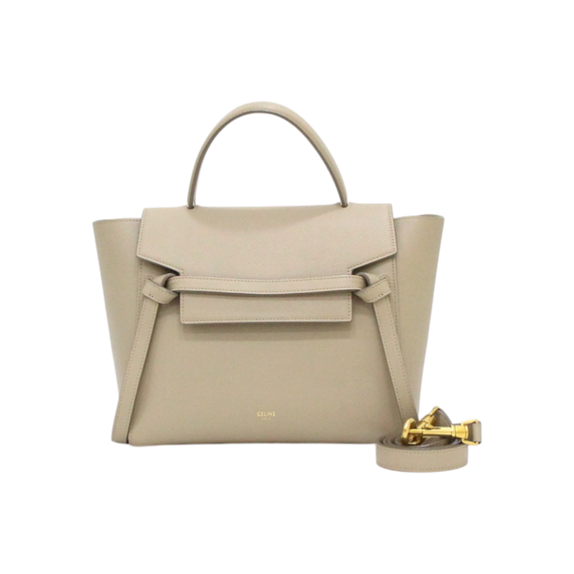 셀린느 189153ZVA 라이트 토프 마이크로 벨트백 토트백 겸 숄더백aa62158(Celine 189153ZVA Light Taupe Micro Belt Bag Tote & Shoulder Bag)
