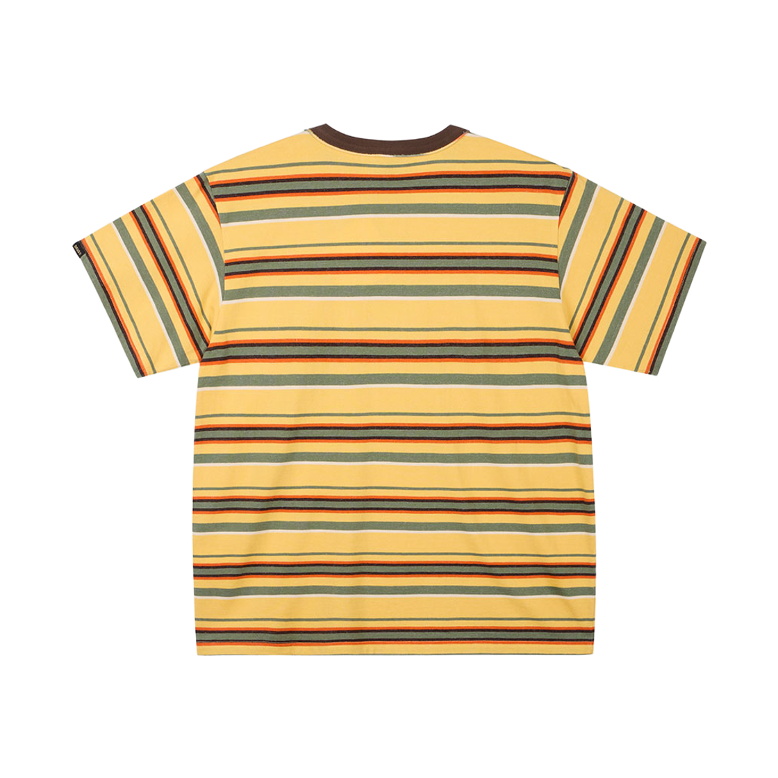 [6% 적립] 데우스 엑스 마키나 포어코트 스트라이프 티셔츠 옐로우([6% 적립] Deus Ex Machina Forecourt Stripe Tee Yellow) - 2