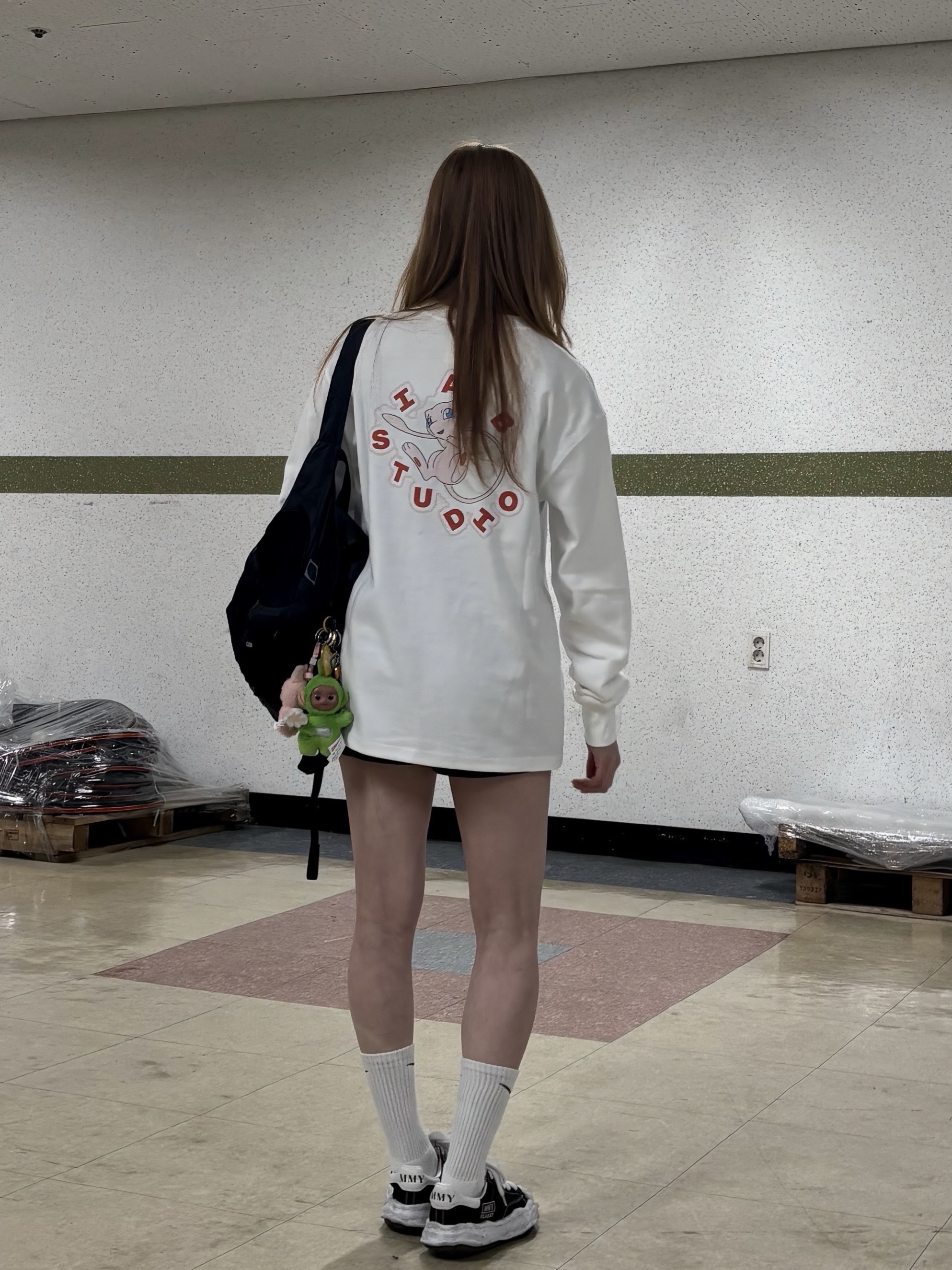 Human Made Heart Rubber Band Pink, Mischief Lightweight Zip Around Backpack Black 착용 스타일 - 8