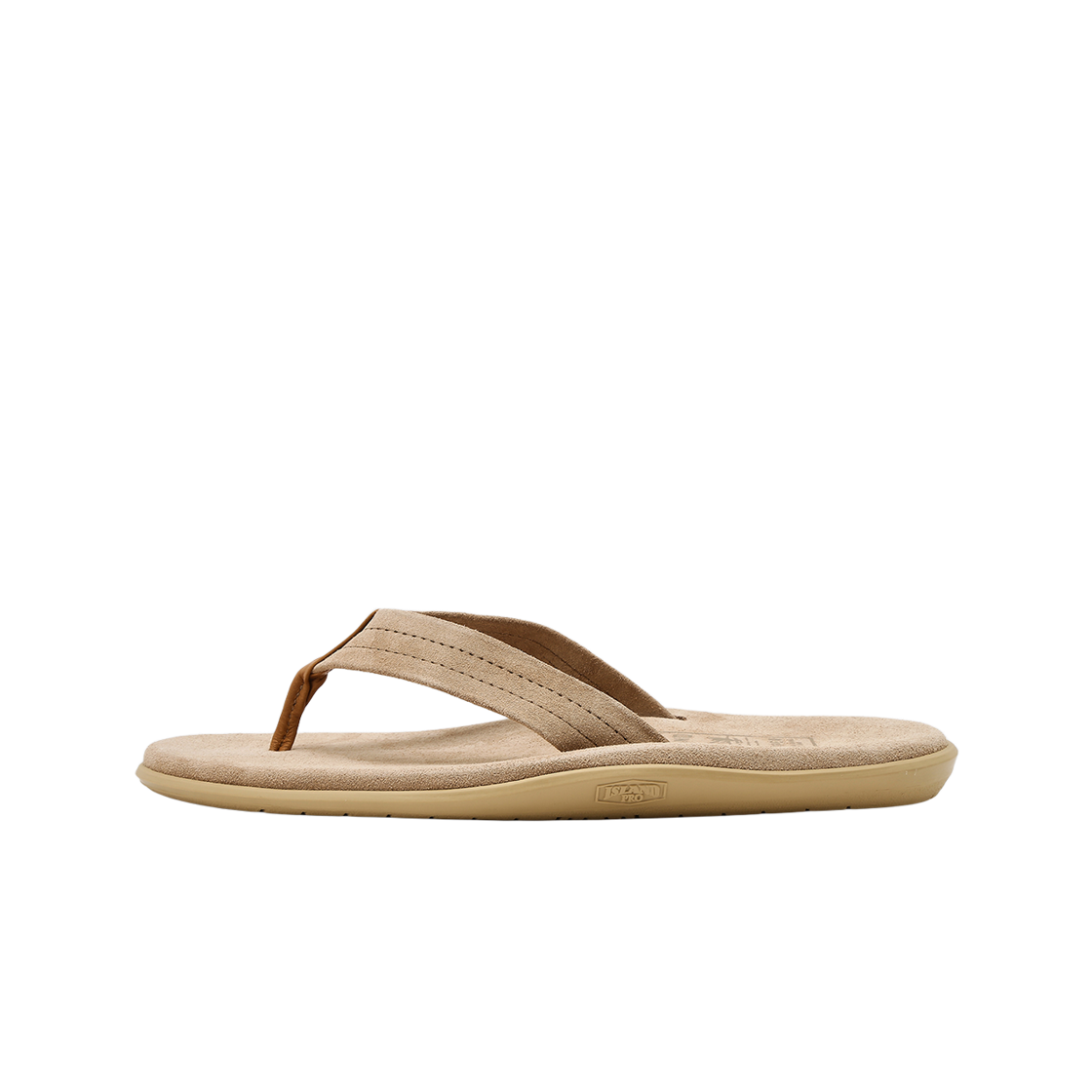 아일랜드 슬리퍼 남여공용 진한 베이지 얼티밋 스웨이드 Y 슬라이드(Island Slipper Unisex Dark Beige Ultimate Suede Y-Slide) - 4