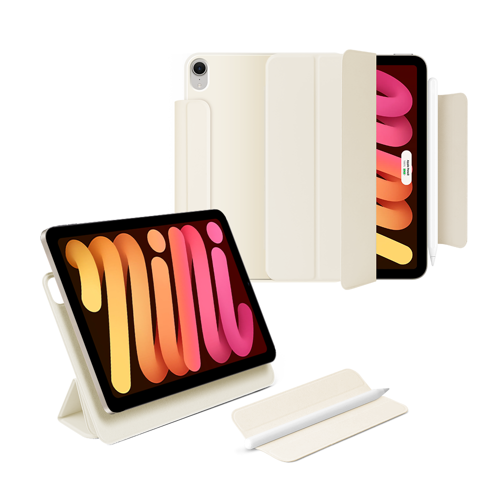 탱글우드 아이패드 미니 8.3인치(6/7세대) 착 마그네틱 3단 분리형 케이스 스마트커버(Tanglewood iPad Mini 8.3-inch (6th/7th Gen) Magnetic Detachable 3-Fold Case Smart Cover) - 3
