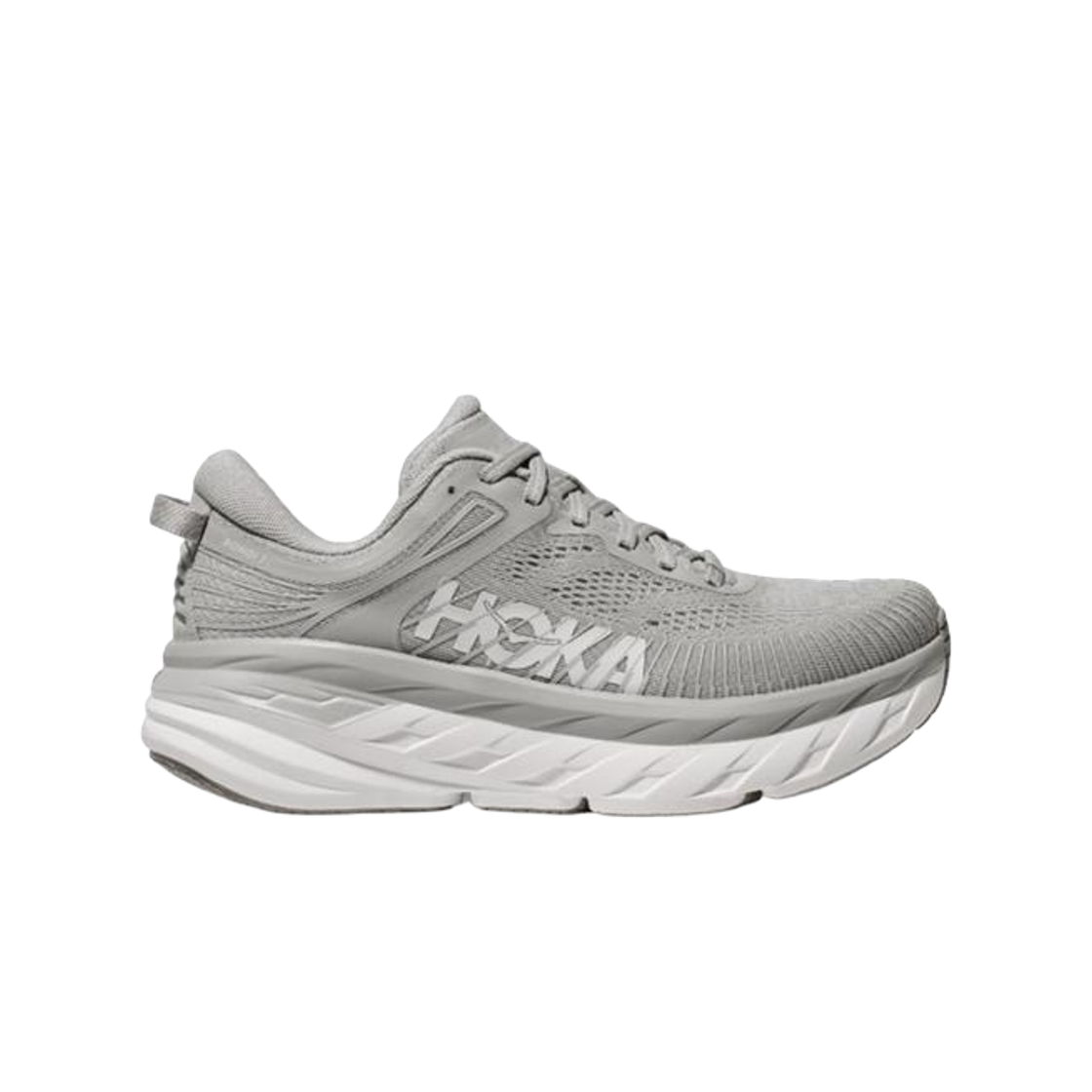 1110519-HST (W) Hoka Bondi 7 Harbor Mist White