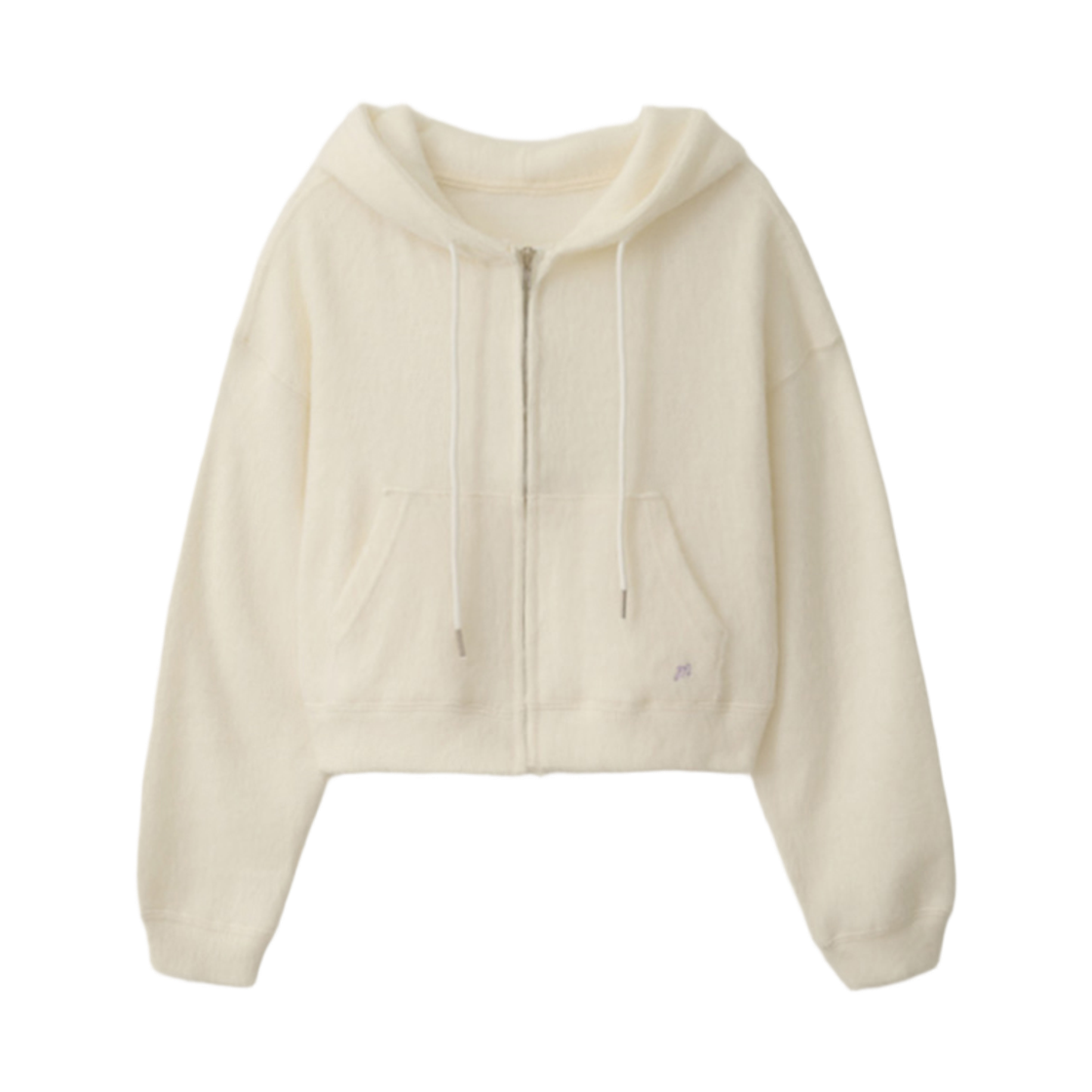 뮈르뮈르 론다 퍼 후드집업 아이보리(Murmure Ronda Fur Zip-up Hoodie Ivory)