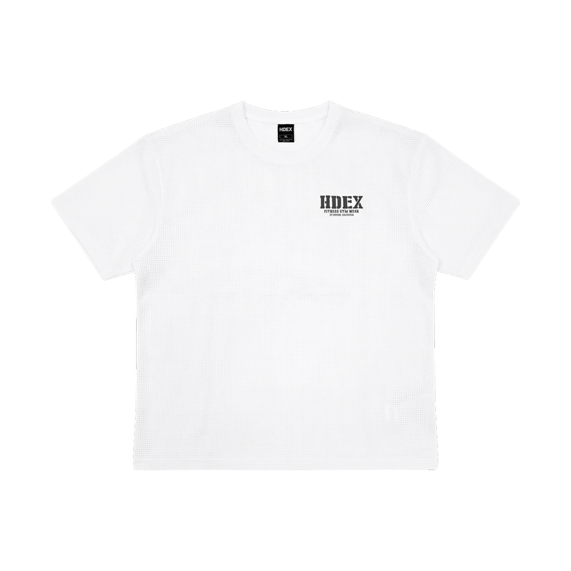 에이치덱스 코어 소로나 매쉬 숏 슬리브 화이트(HDEX Core Sorona Mesh Short Sleeve White)