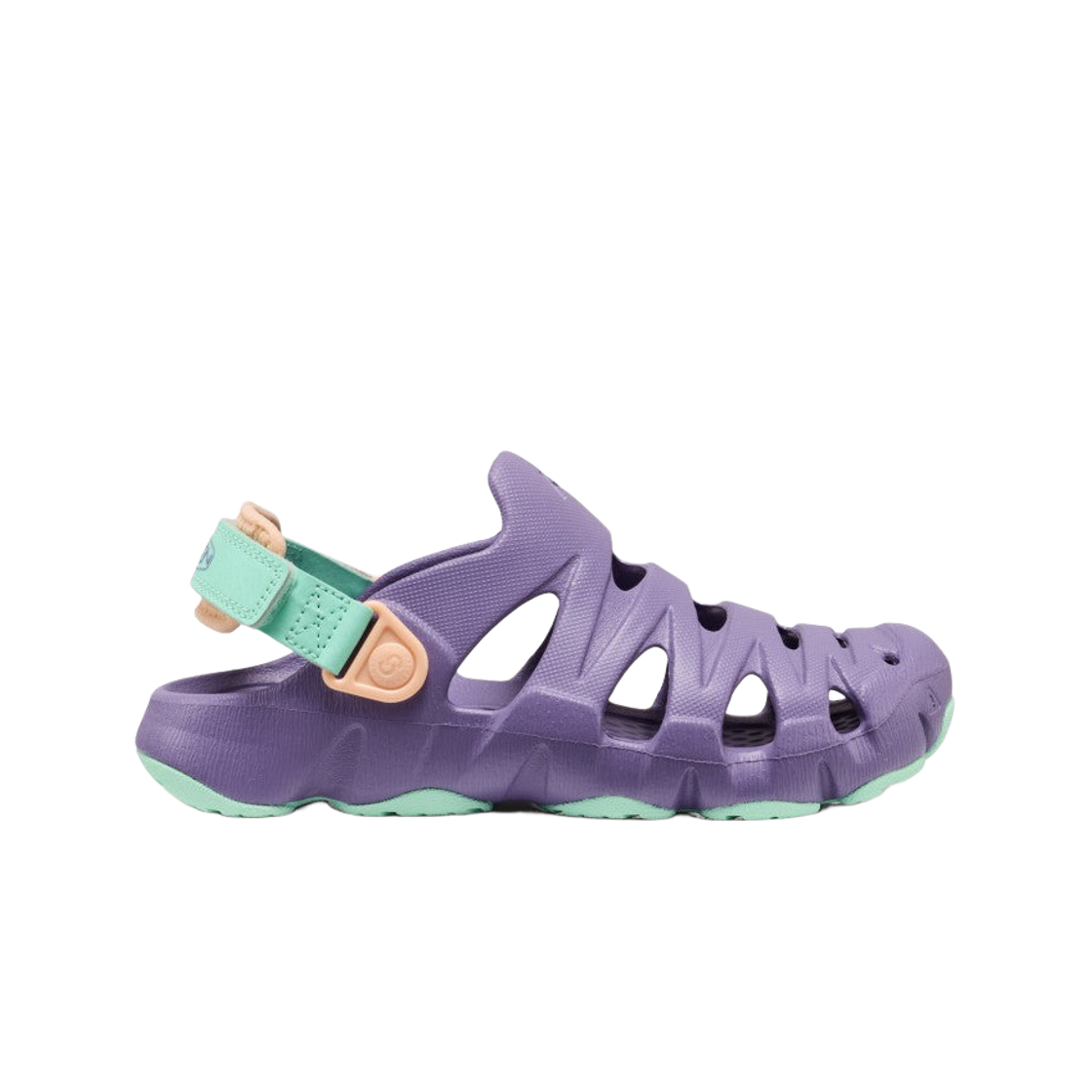 1031940 (Kids) Keen Hyperflt Clog Purple Haze Peach Fuzz