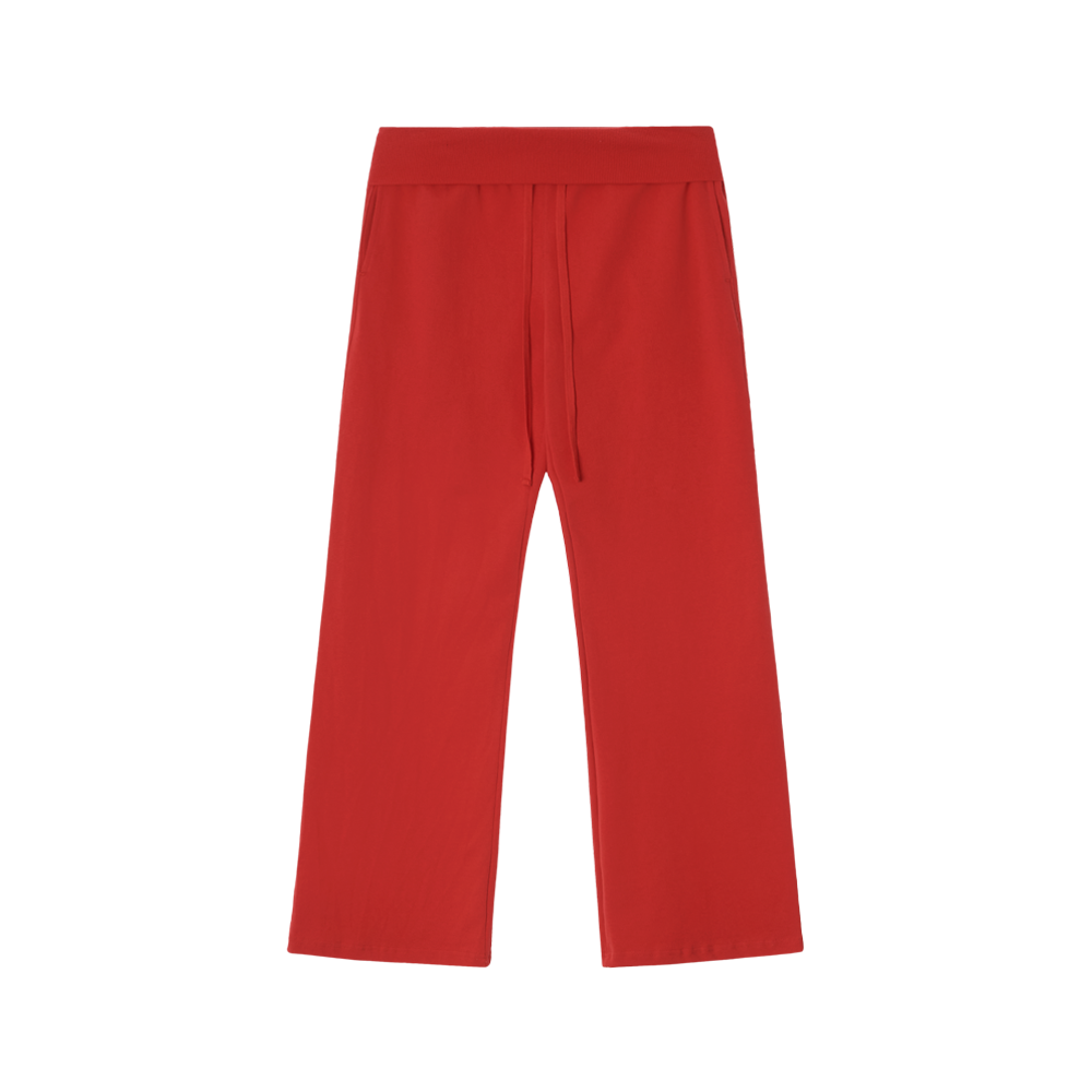 지비에이치 어패럴 폴드 오버 롱 팬츠 / 레드(GBH APPAREL Fold Over Long Pants / Red) - 1