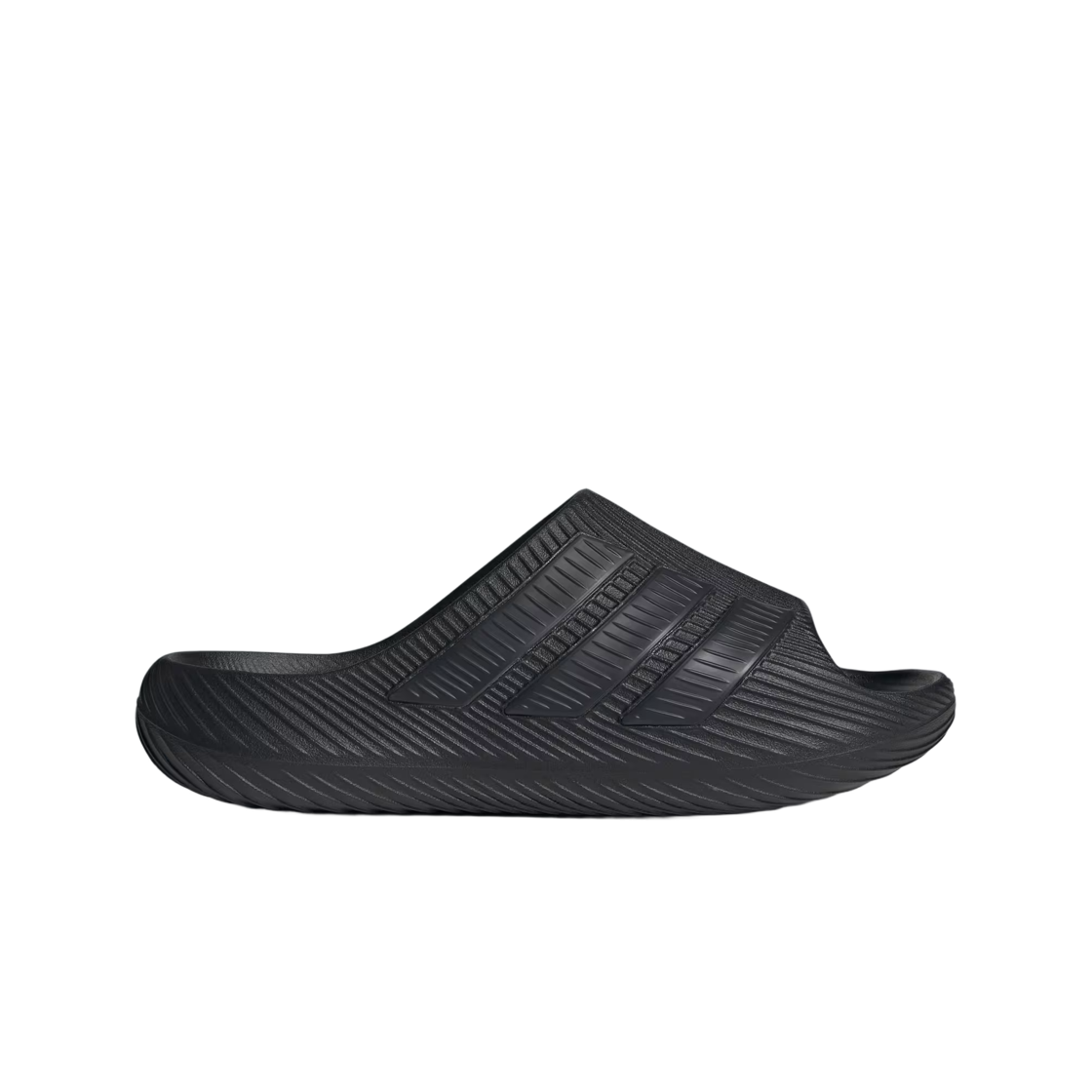 아디다스 퓨어칠 슬라이드 코어 블랙 카본(Adidas Purechill Slides Core Black Carbon) - 1