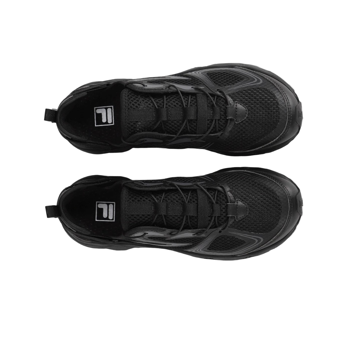 휠라 슬릭 웨이비 샌들 v3 블랙(Fila Slick Wavy Sandal v3 Black) - 2