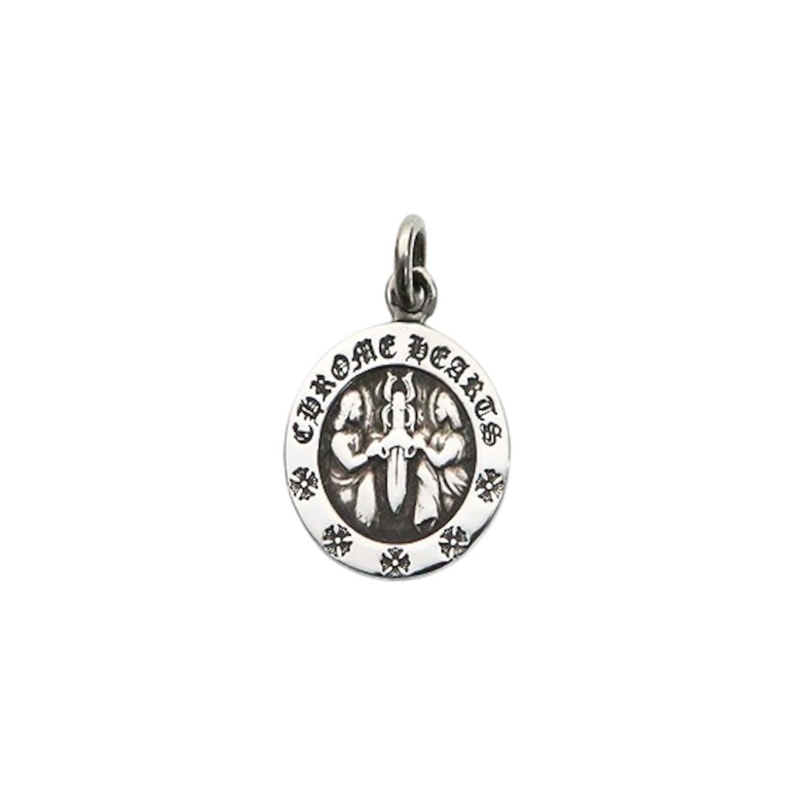 한스룸 크롬하츠 엔젤 메달 참 V2(Hansroom Chrome Hearts Angel Medal Charm V2)