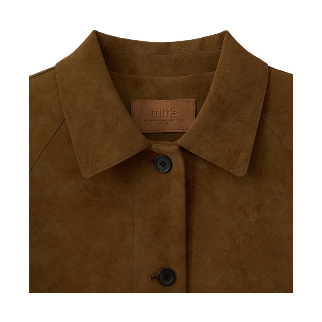 뮈르뮈르 덴버 스웨이드 하프 코트 카멜(Murmure Denver Suede Half Coat Carmel) - 3