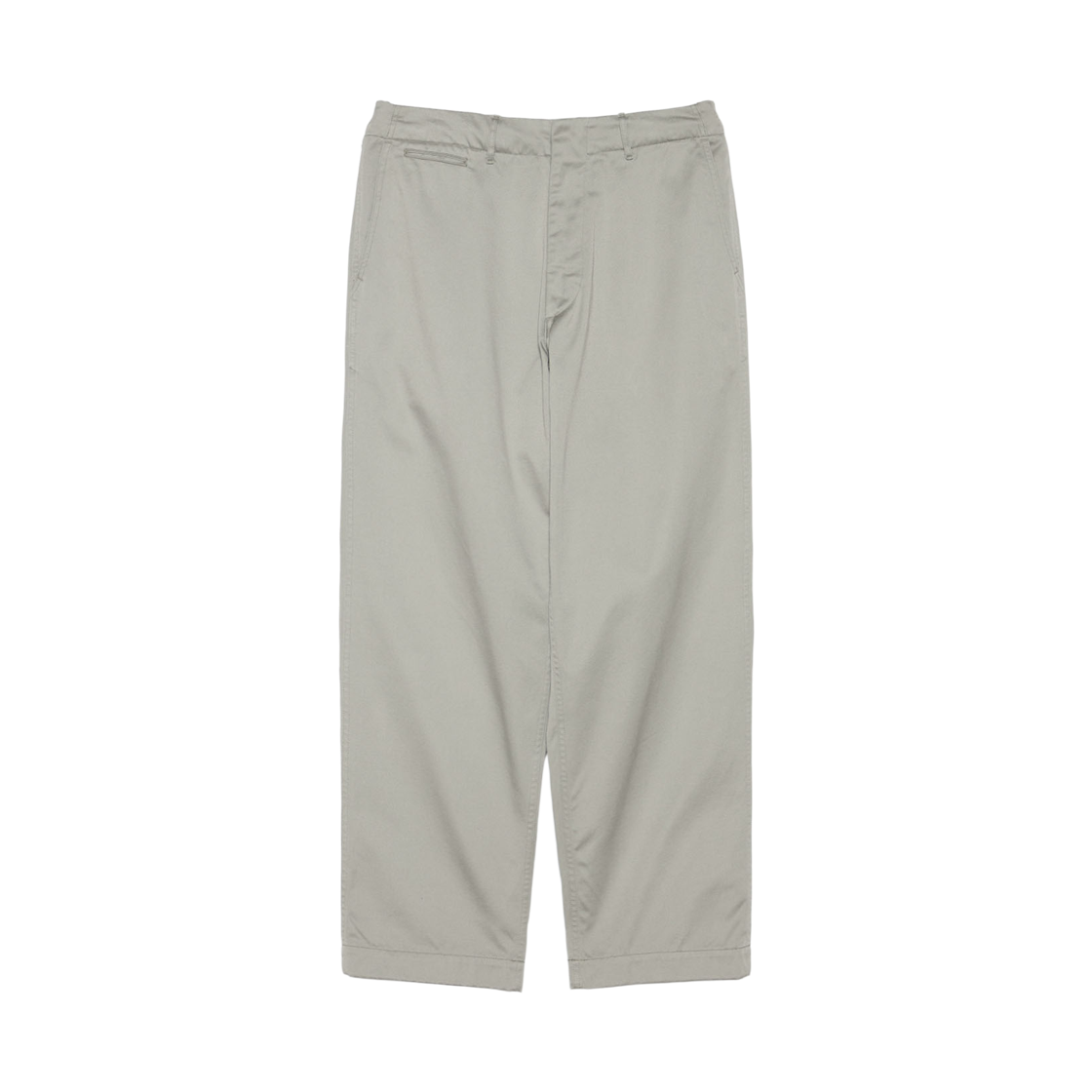 SUCS401 Nanamica Wide Chino Pants Light Gray