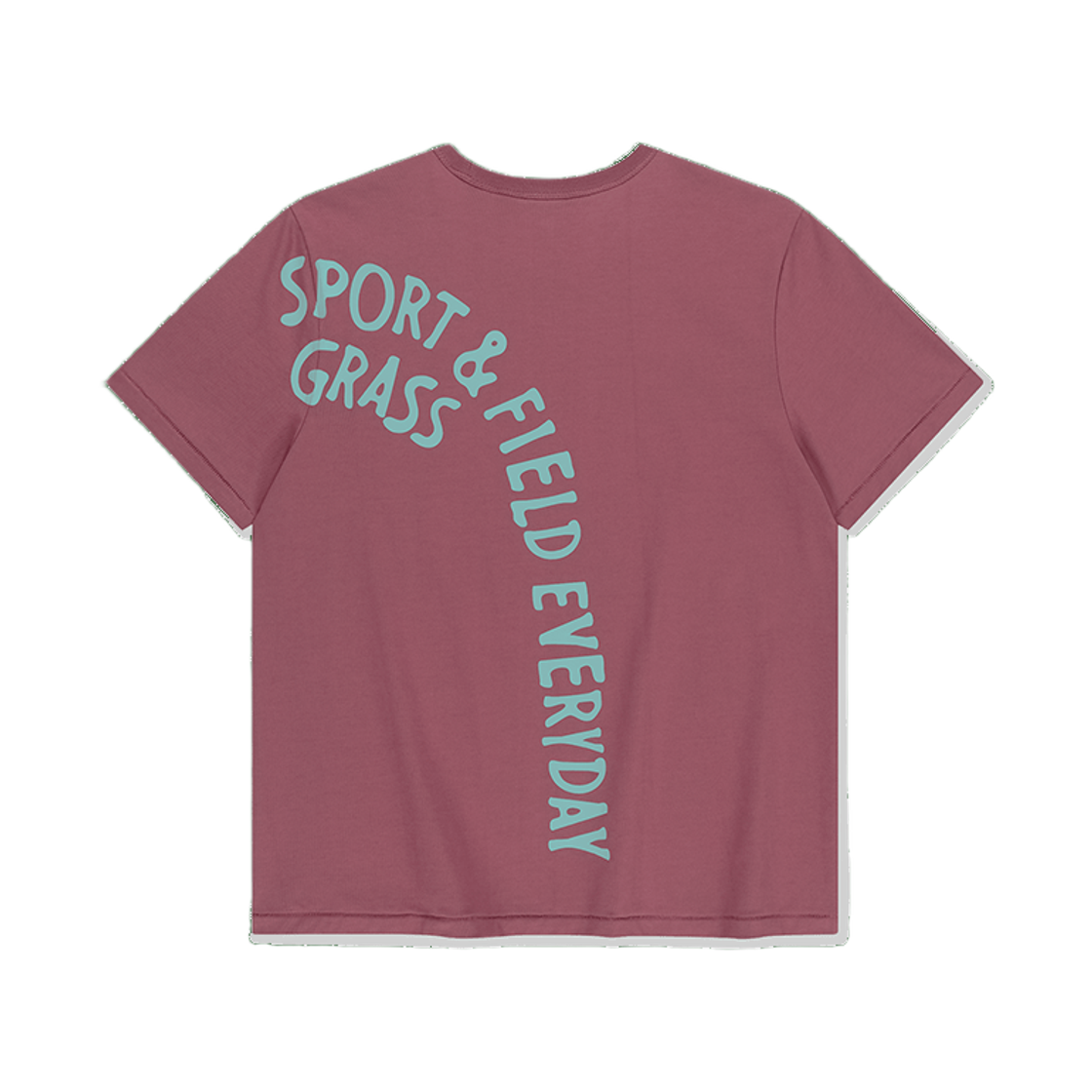 [트리플적립]썬러브 아크 텍스트 티 로즈([트리플적립]SUNLOVE Arc Text Tee Rose) - 2