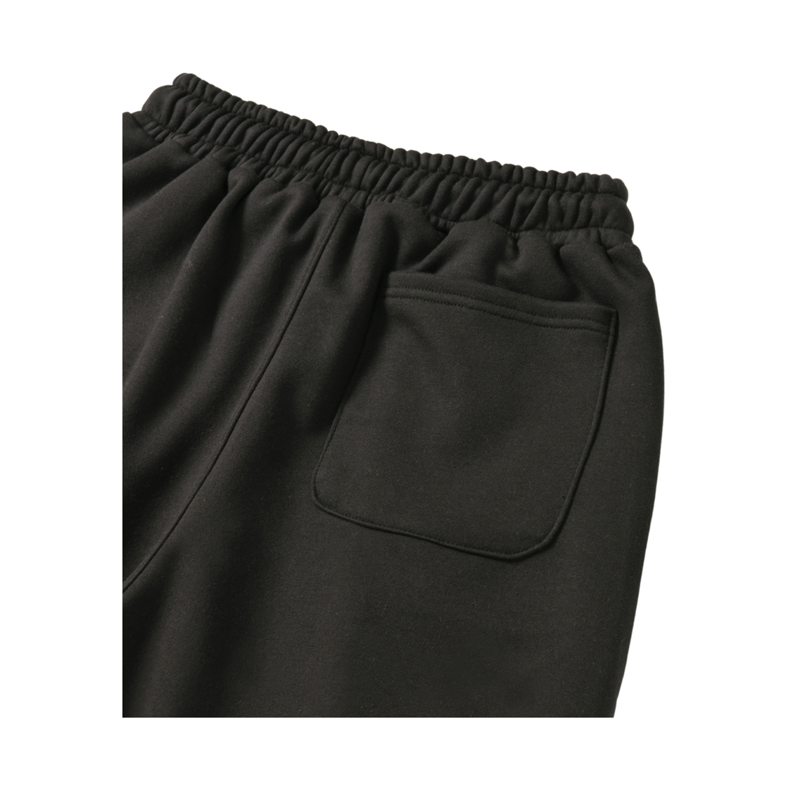 아모우 홀스 원턱 버뮤다 팬츠 블랙(AMOU Horse One Tuck Bermuda Pants Black) - 4