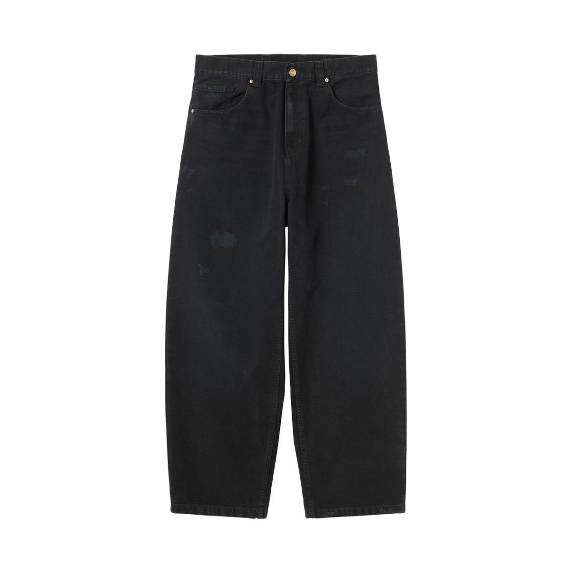 칼하트 WIP 브랜돈 팬츠  블랙 그라인드 워시드