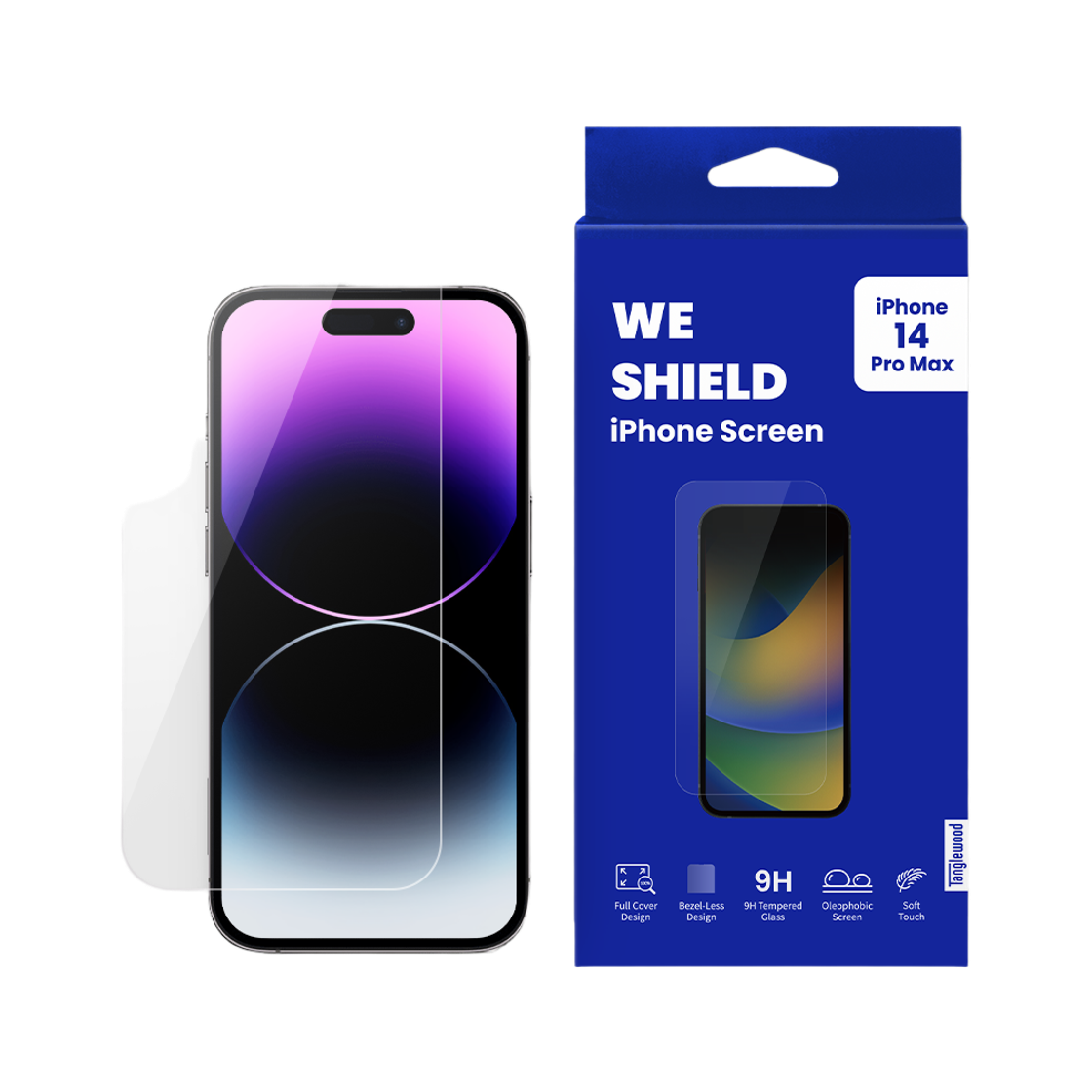 탱글우드 아이폰14시리즈 베젤리스 강화유리 액정보호필름(Tanglewood iPhone 14Series Bezel-less Tempered Glass Screen Protector) - 3