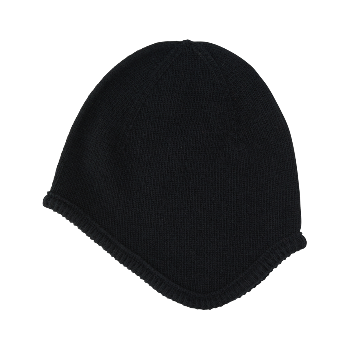 리지 아치 로고 이어머프 비니 블랙(LLEGE Arch Logo Earmuff Beanie Black)