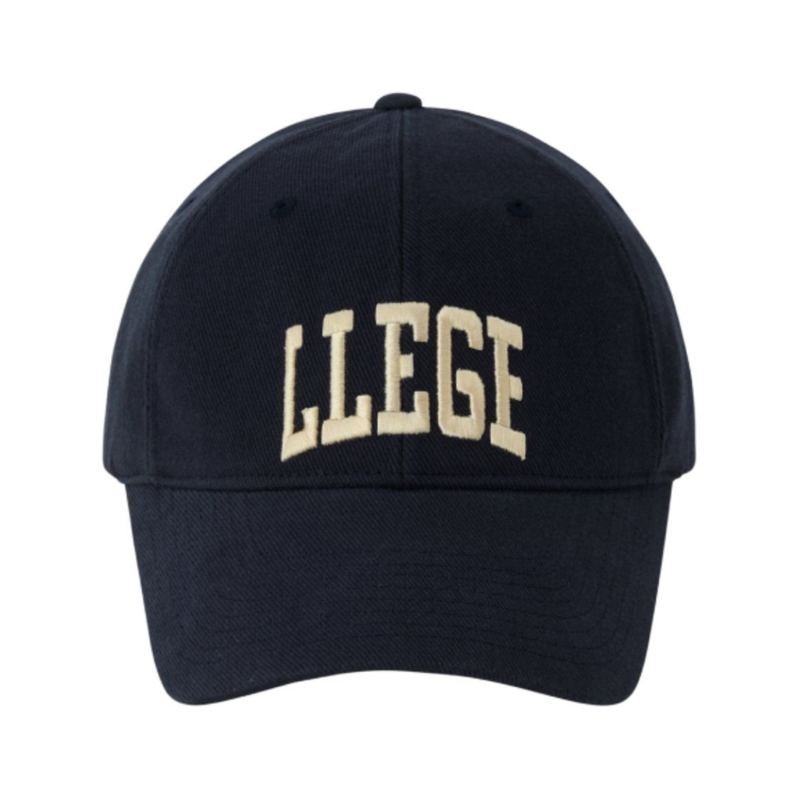 리지 클래식 리지 볼캡 네이비(LLEGE Classic Llege Ball Cap Navy) - 1