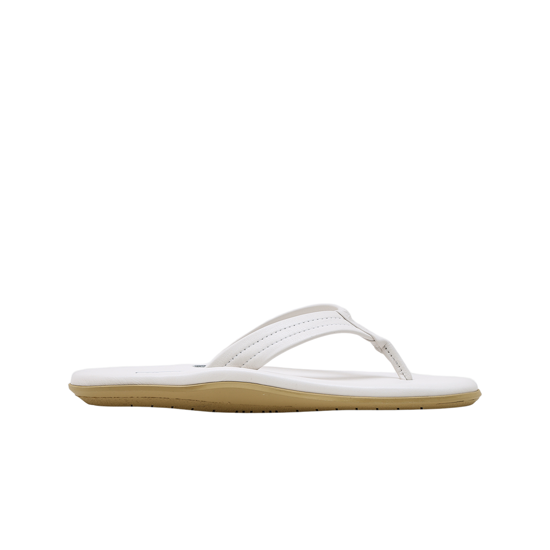 아일랜드 슬리퍼 남여공용 흰색 클래식 레더 Y 슬라이드(Island Slipper Unisex White Classic Leather Y-Slide) - 1
