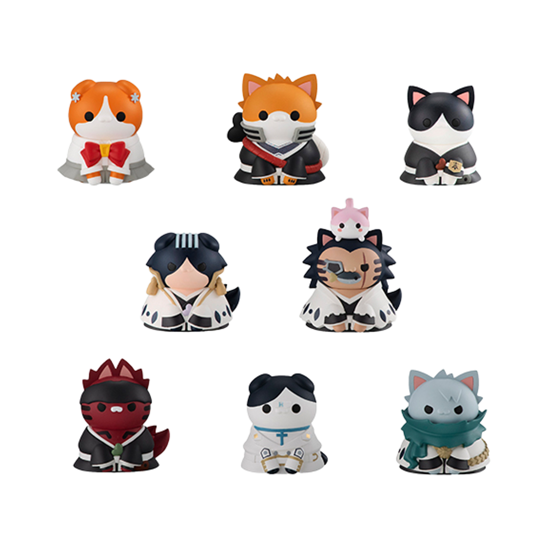 [예약배송] 메가하우스 메가캣 프로젝트 블리치 천년혈전편 블리치냥 8종 세트 재판([예약배송] Megahouse MEGA CAT PROJECT
BLEACH Thousand-Year Blood War
BLEACH Nyan Repeat)