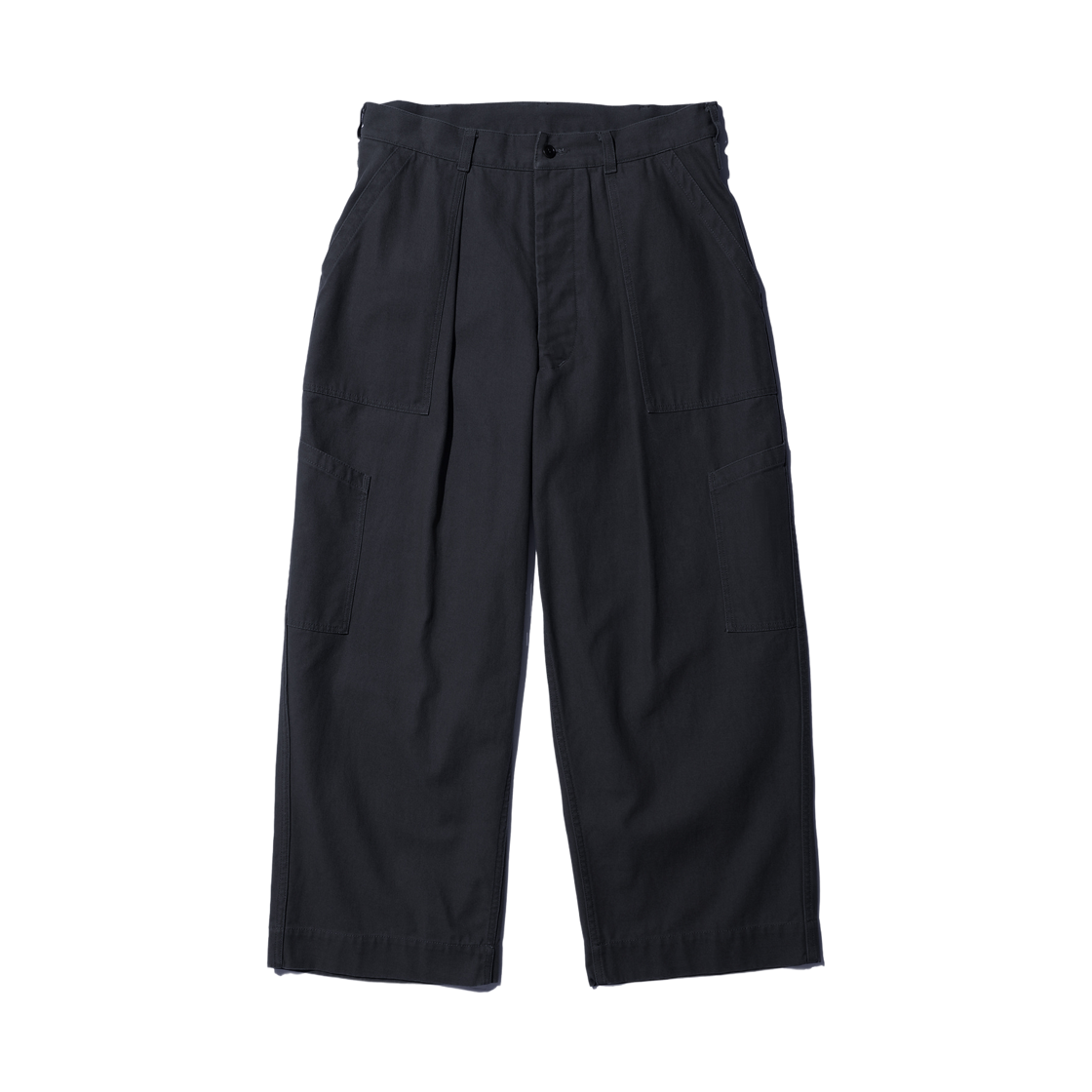 아프레쎄 USAF 헴드 바텀 블랙 -25FW(A.Presse USAF Hemmed Bottoms Black -25FW)