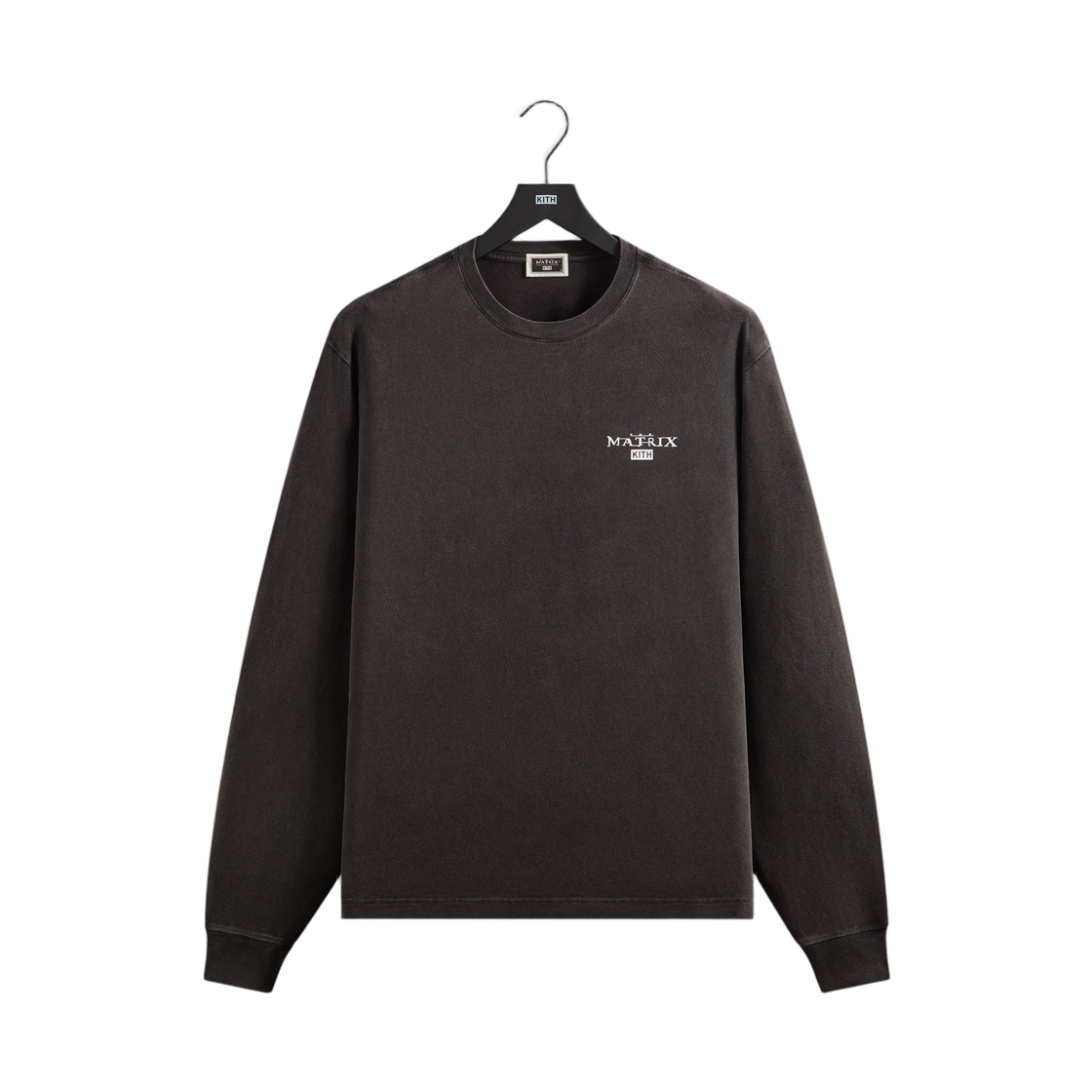 키스 x 매트릭스 레드 필 블루 필 롱슬리브 티셔츠 블랙(Kith x Matrix Red Pill Blue Pill Long Sleeve T-Shirt Black)