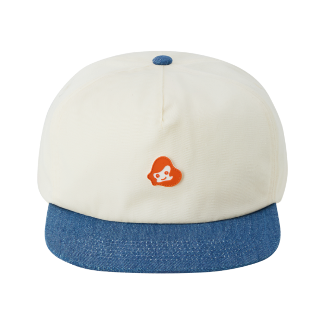 LL25WACP001BL LLEGE Jubangwol Contrast Ball Cap Blue