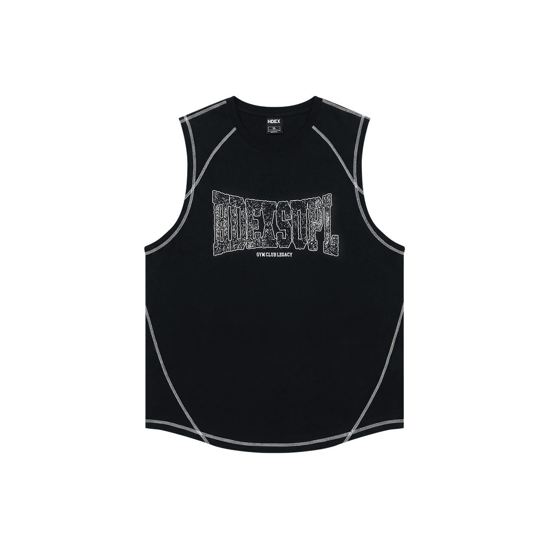 에이치덱스 메가 와이드 슬리브리스 블랙(HDEX Mega Wide Sleeveless Black)