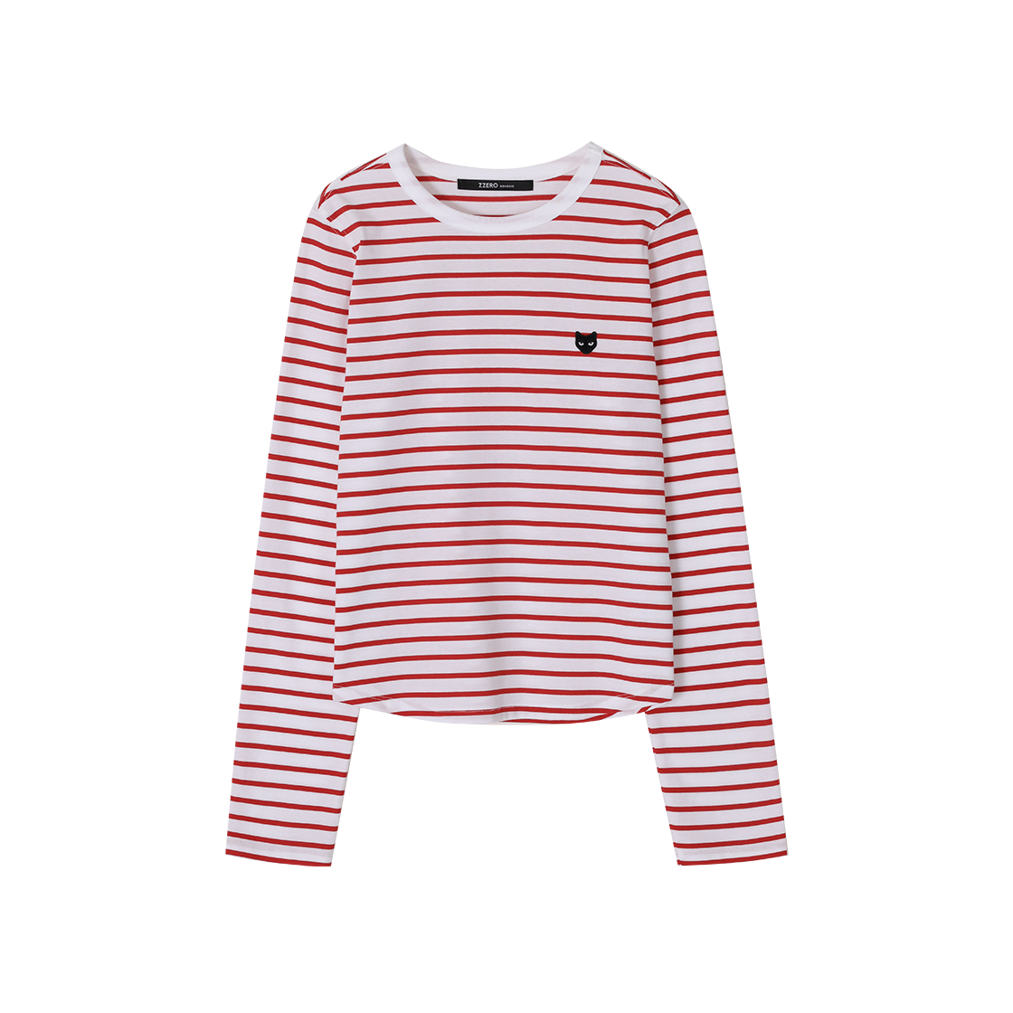 WI2TS812RD (W) SONGZIO ZZERO Classic Panther Stripe Long Sleeve Rd/Iv