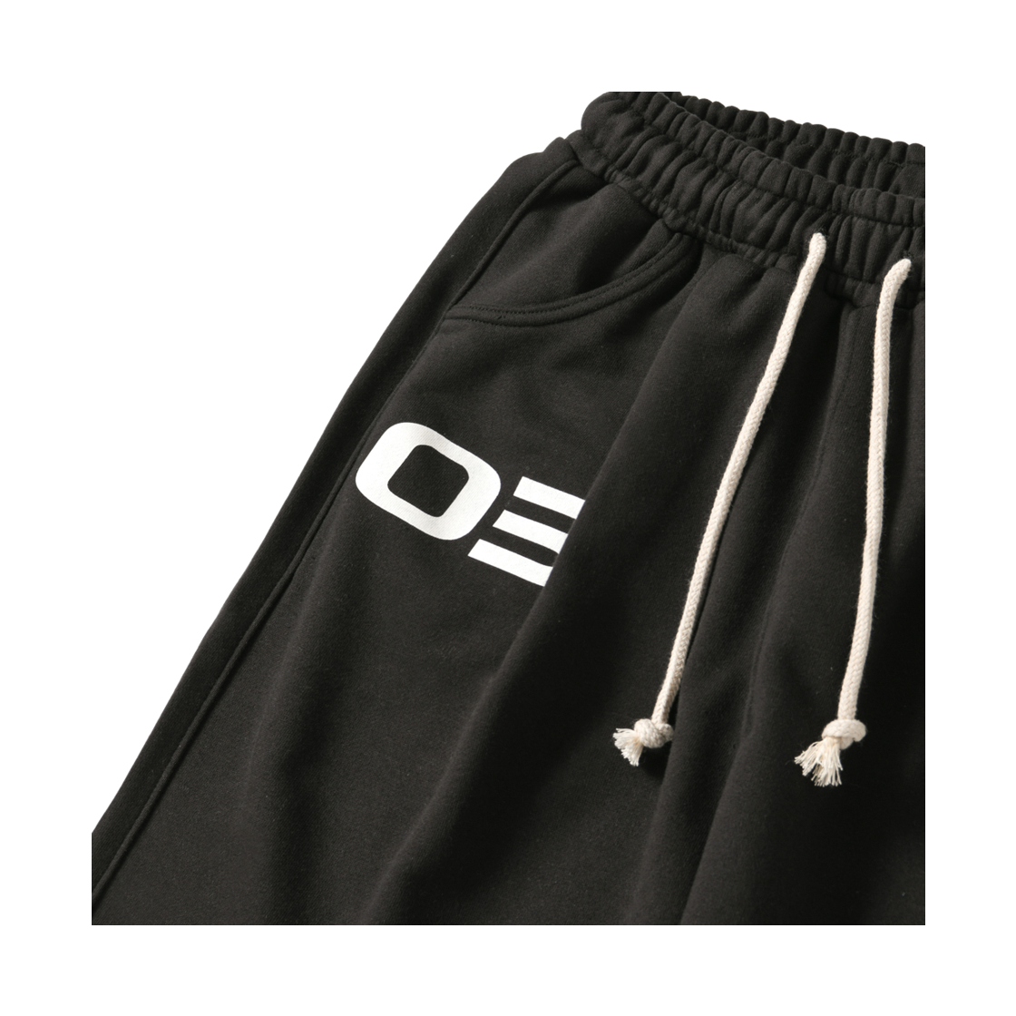 아모우 홀스 원턱 버뮤다 팬츠 블랙(AMOU Horse One Tuck Bermuda Pants Black) - 2