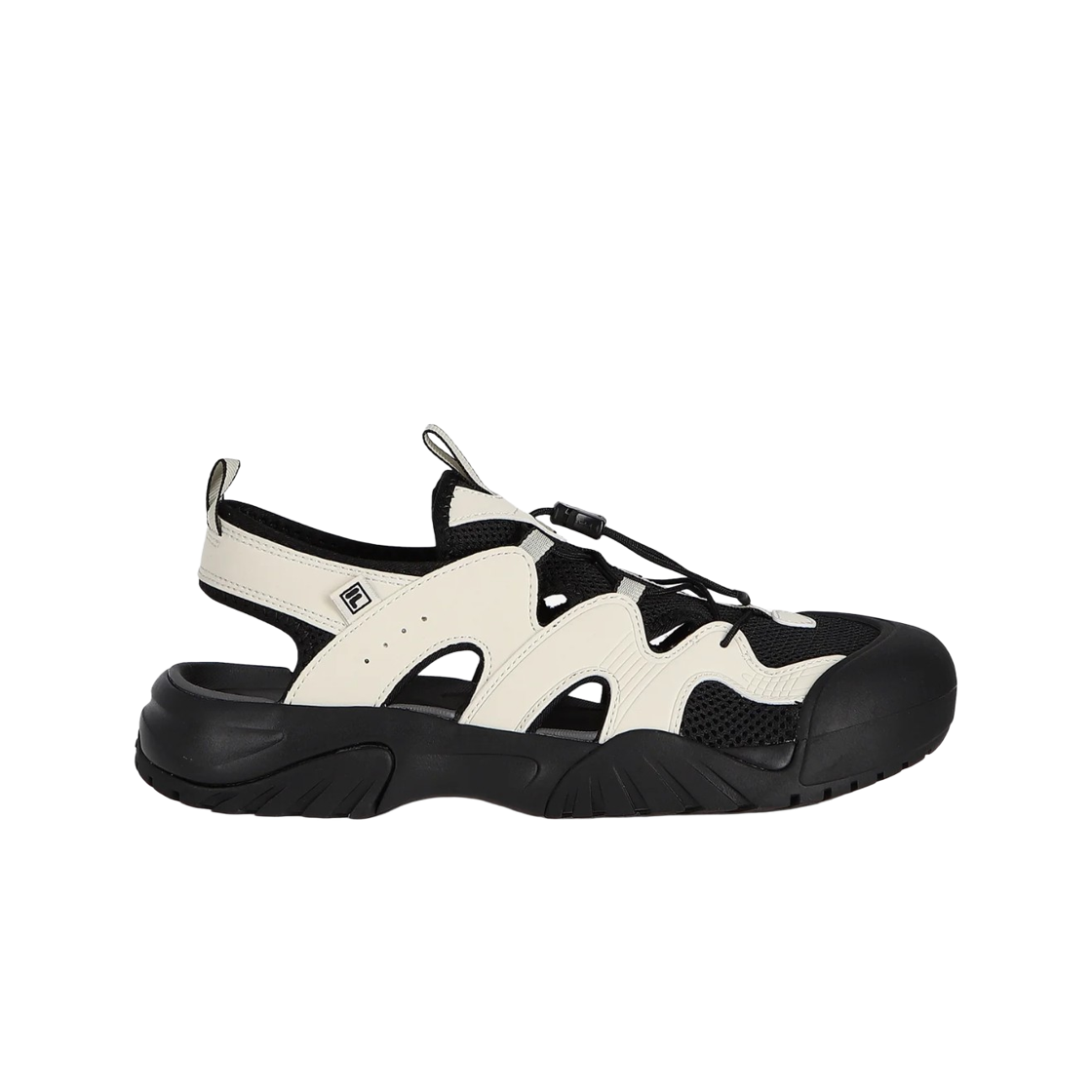 (W) 휠라 페이토 SD v2 블랙 화이트((W) Fila Peito SD v2 Black White)