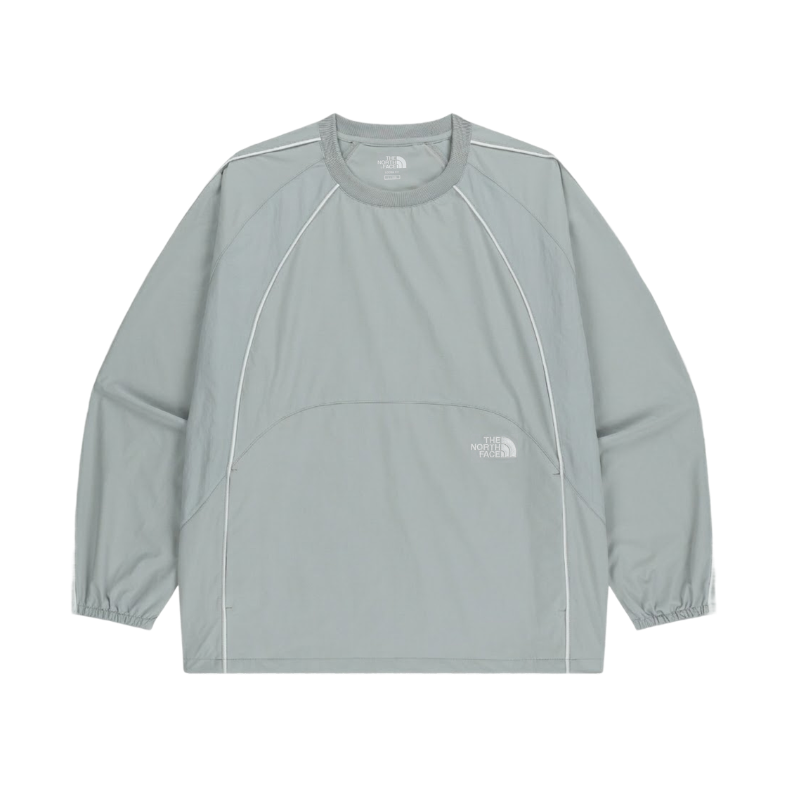 NM5MR54K The North Face White Label Dynamo Crewneck Ice Grey