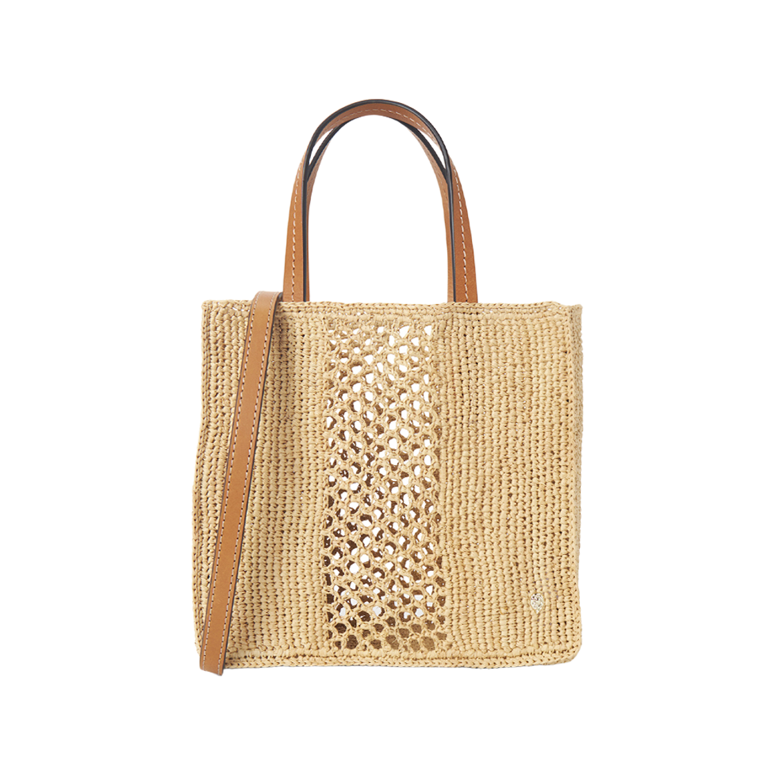 헬렌 카민스키 알레스 라피아 크로쉐 미니 토트 내츄럴(Helen Kaminski Arleth Raffia Crochet Mini Tote Natural)