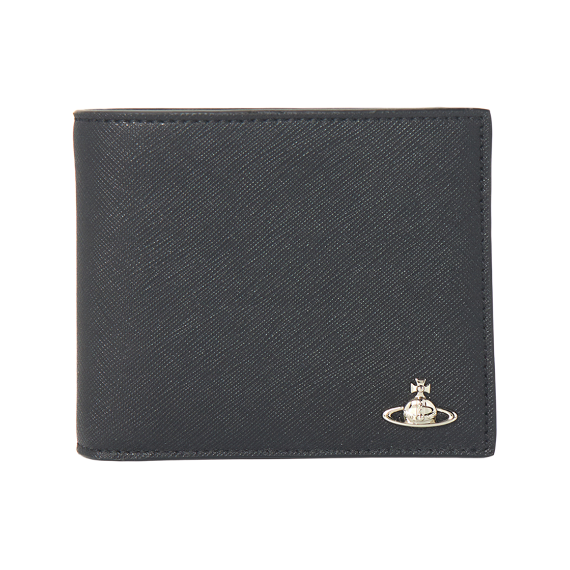 5115003MM-S0021-N401 Vivienne Westwood Orb Logo Wallet Black