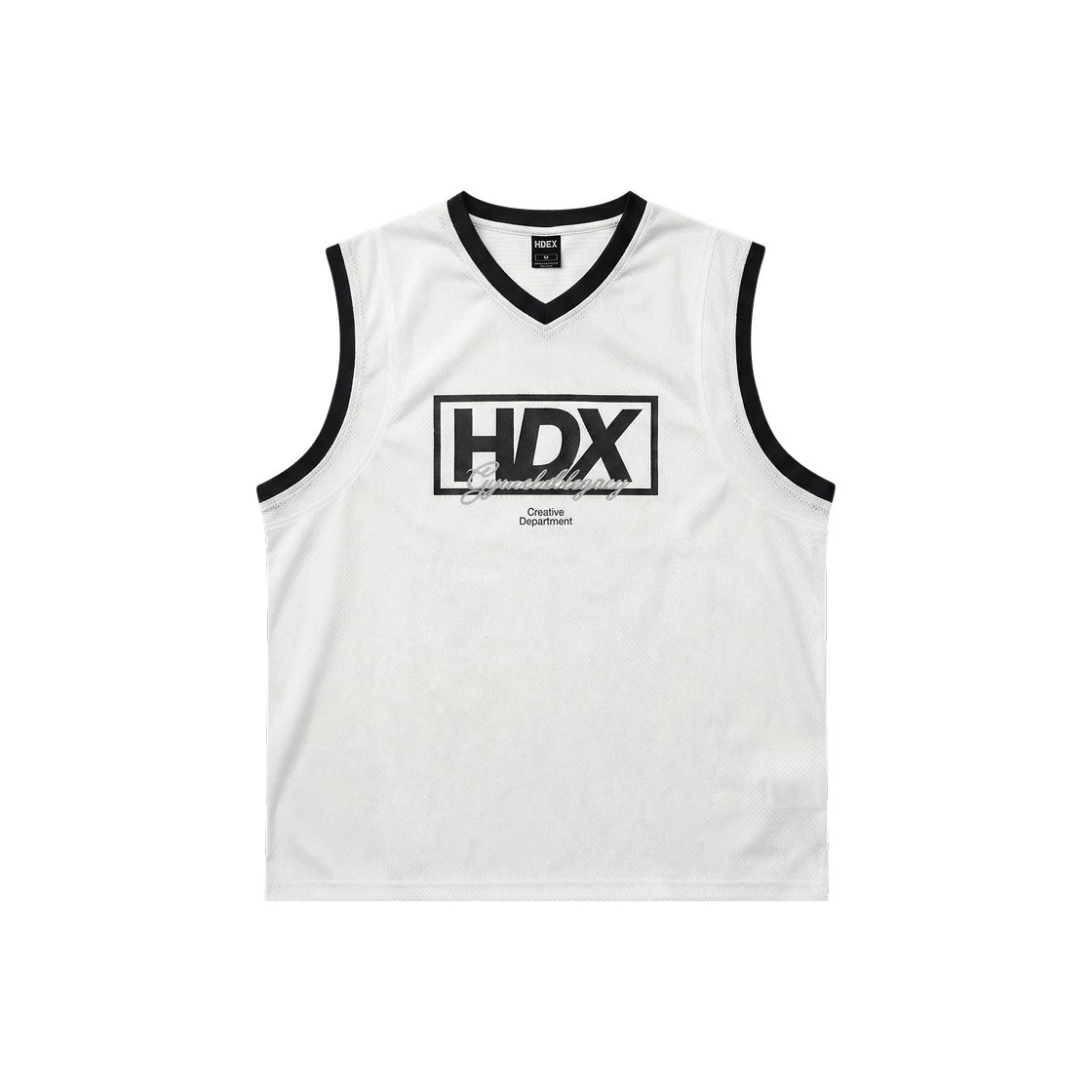 에이치덱스 박스 레이어 매쉬 슬리브리스 화이트(HDEX Box Layer Mesh Sleeveless White)