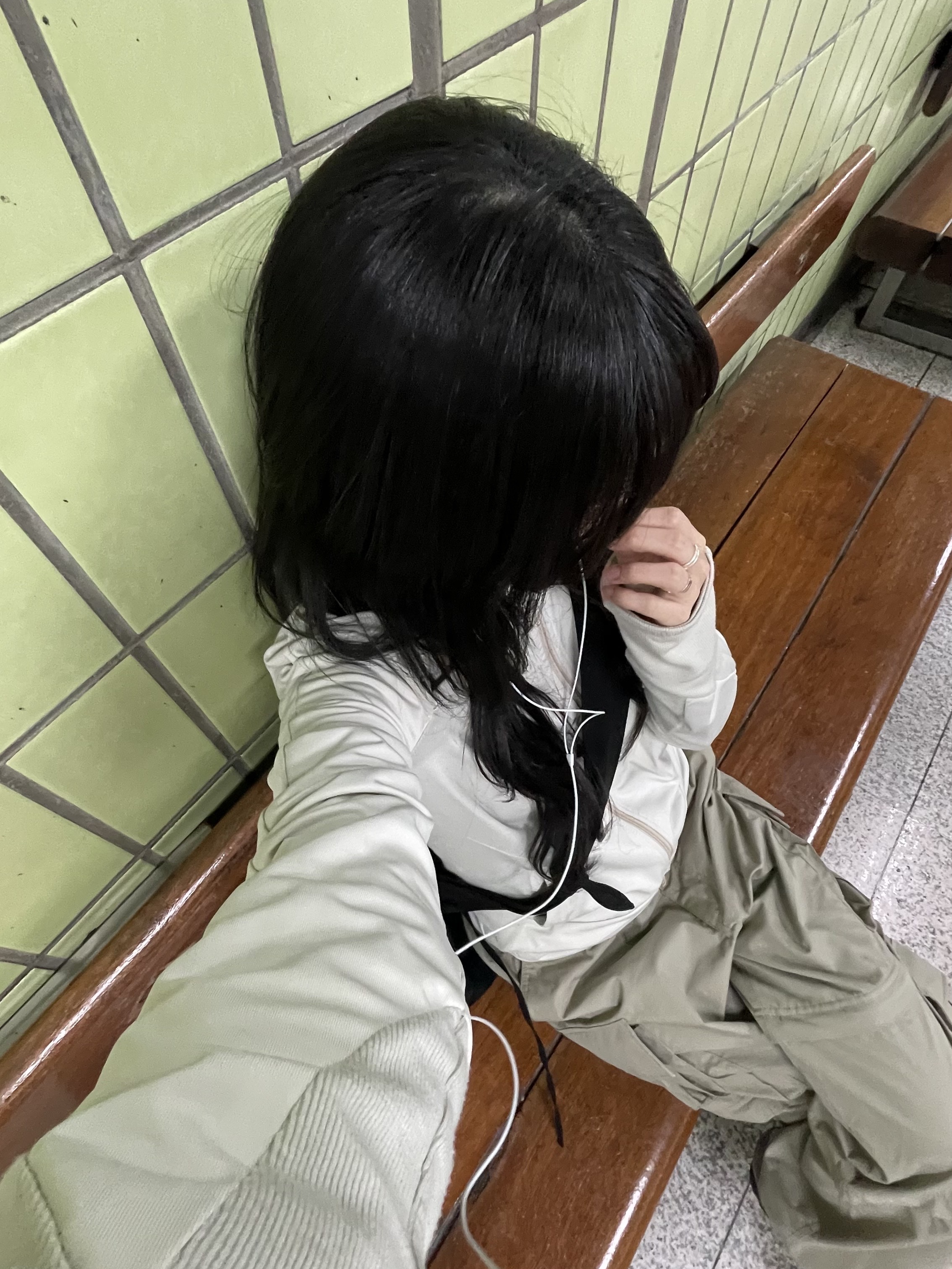Kiyoi Jersey Light Jacket Ivory 착용 스타일