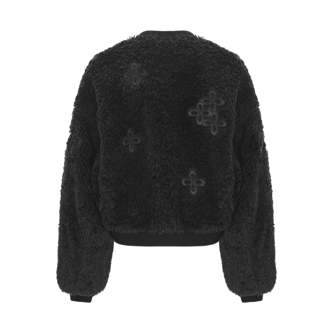 써저리 레더 패치 퍼 마원 블랙(Surgery Leather Patch Fur Ma-1 Black) - 2