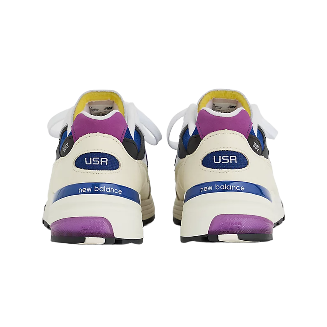 뉴발란스 992 메이드 인 USA 화이트 팀 로얄(New Balance 992 Made in USA White Team Royal) - 3