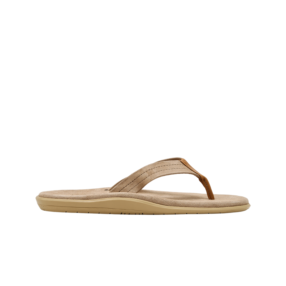아일랜드 슬리퍼 남여공용 진한 베이지 얼티밋 스웨이드 Y 슬라이드(Island Slipper Unisex Dark Beige Ultimate Suede Y-Slide)