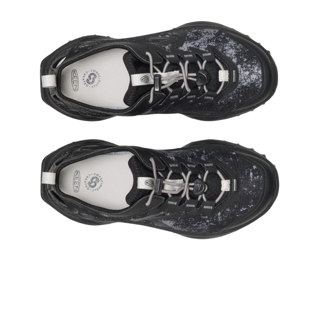 (키즈) 킨 자이오닉 ADV 샌들 블랙 스틸 그레이((Kids) Keen Zionic ADV Sandal Black Steel Grey) - 2